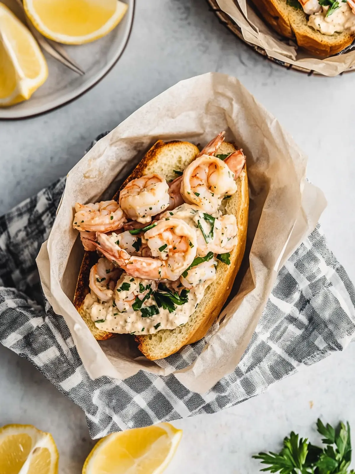 Savory Shrimp Salad Sandwich: A Fresh Twist on Classic Eats 3 Shrimp Salad Sandwich