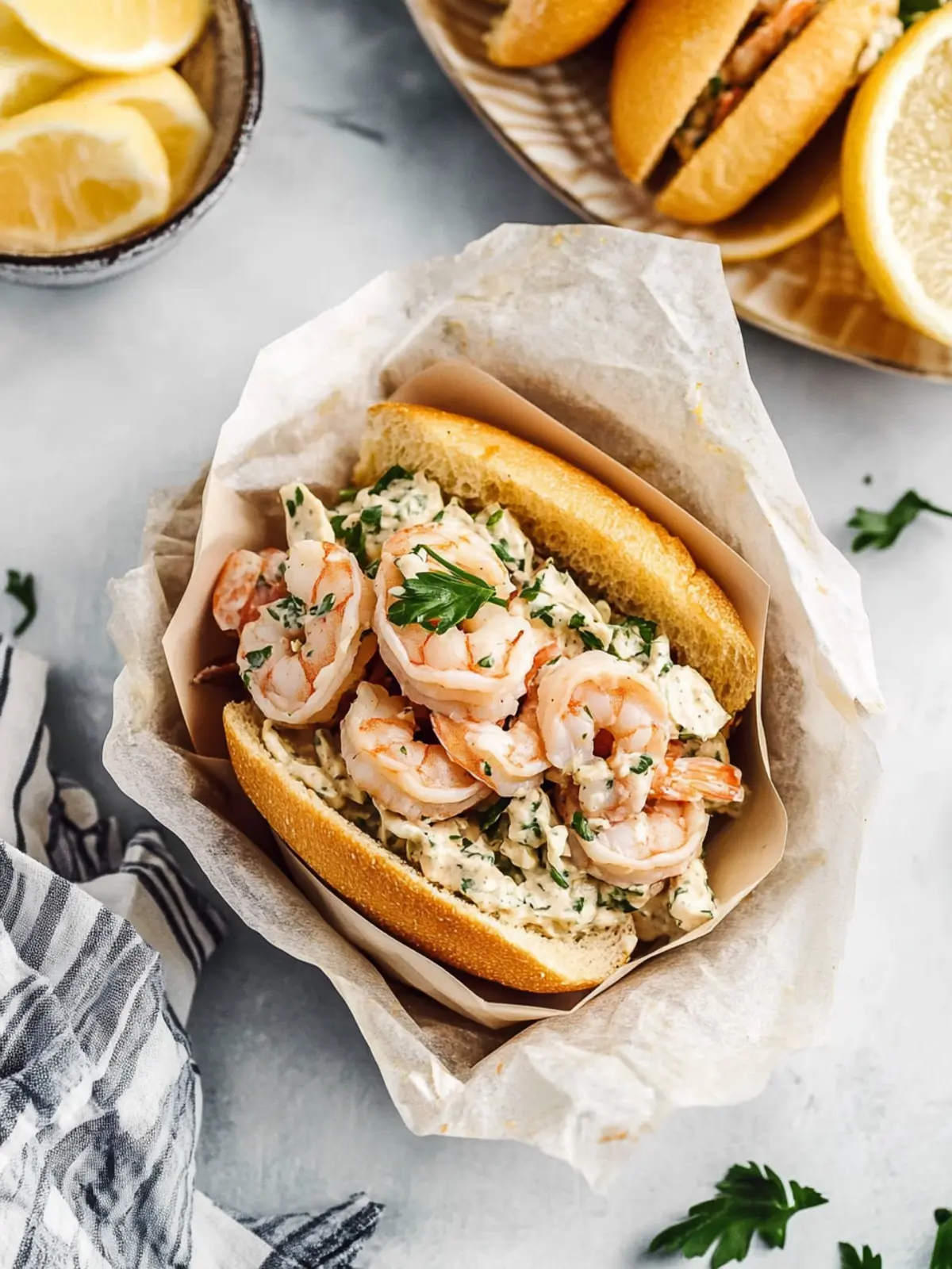 Savory Shrimp Salad Sandwich: A Fresh Twist on Classic Eats 4 Shrimp Salad Sandwich