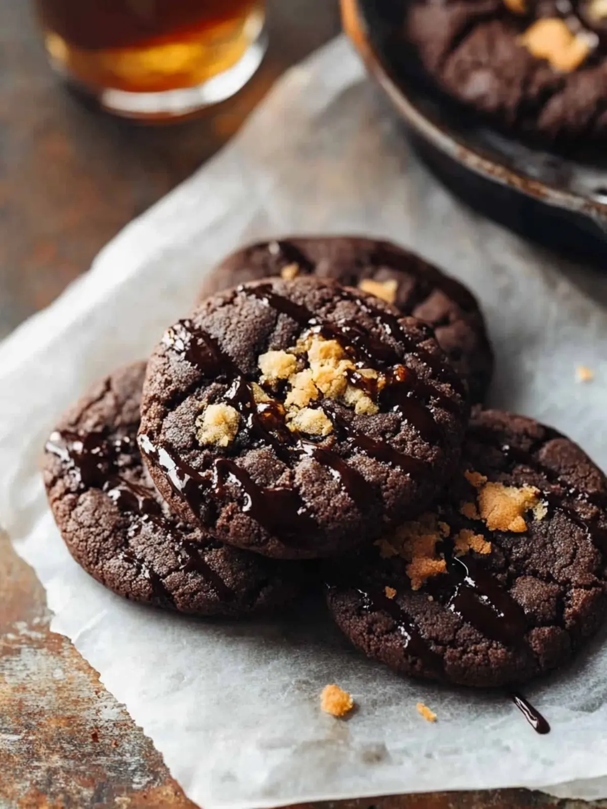 Bourbon Infused Chocolate Cookies for Ultimate Indulgence 3 bourbon into chocolate cookies