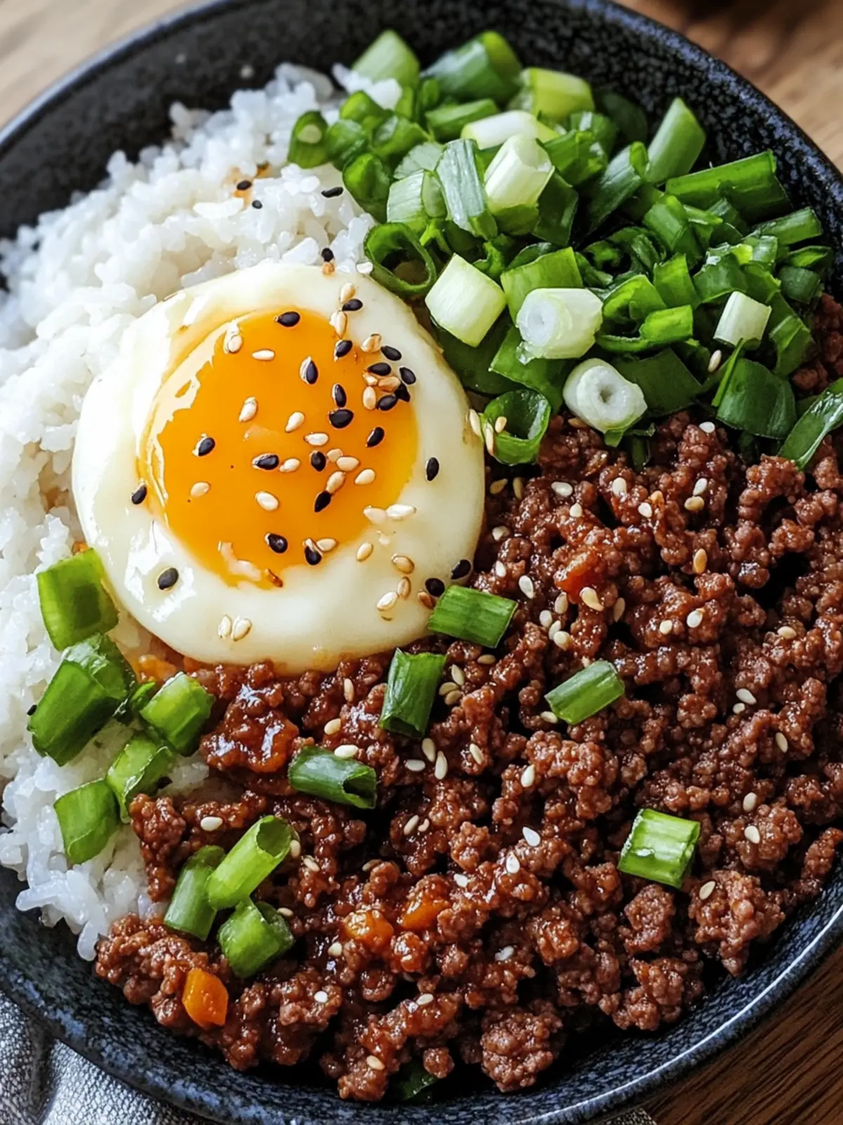 Savory Korean Ground Beef Bowl Ready in 25 Minutes 3 Korean Ground Beef Bowl