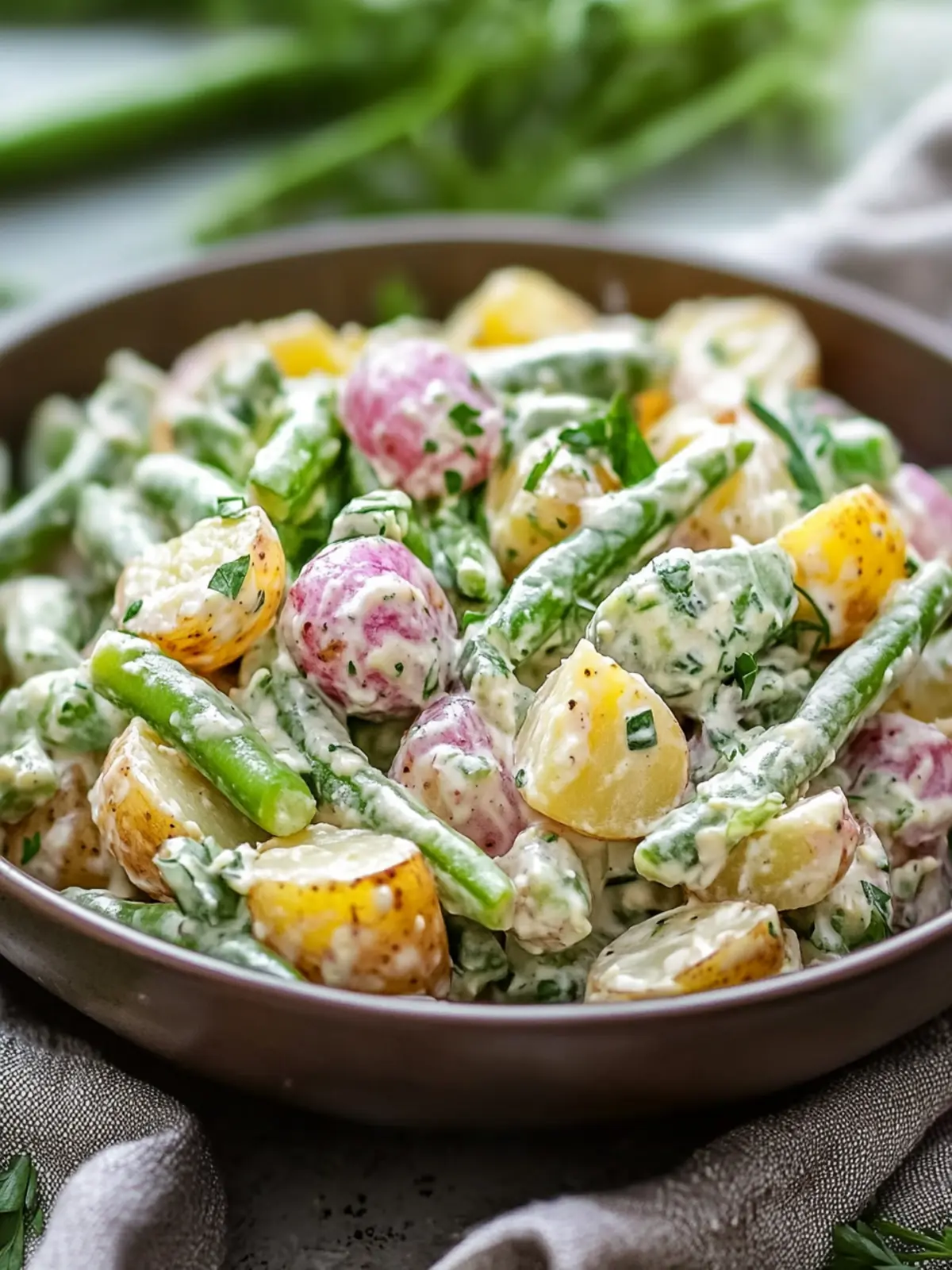 Creamy Green Bean Potato Salad: The Ultimate Summer Side Dish 4 Creamy Green Bean Potato Salad