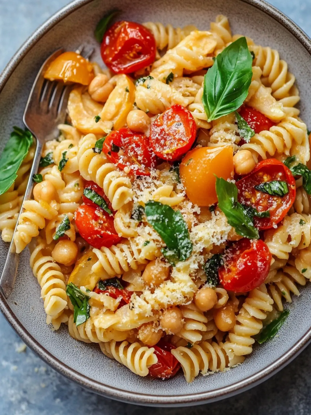 Lemony Chickpea Roasted Tomatoes Pasta: Flavorful Comfort Awaits 3 Lemony Chickpea Roasted Tomatoes Pasta