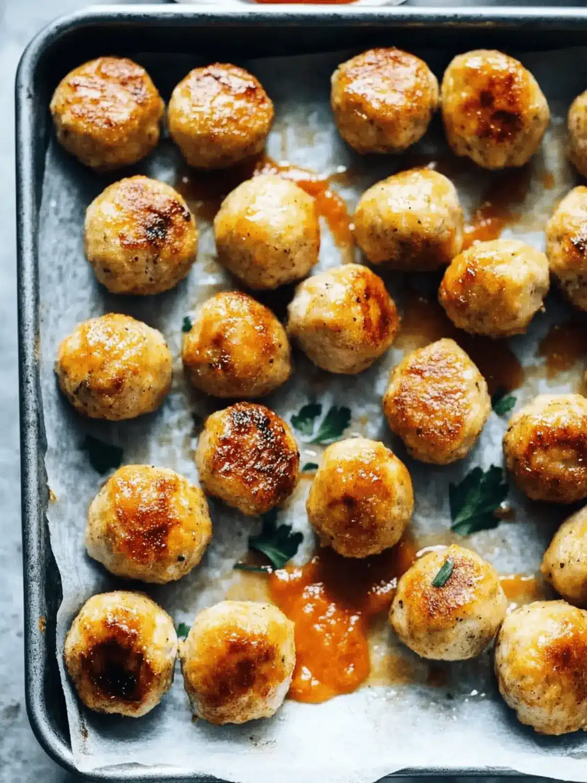Savory Baked Chicken Meatballs for Easy Weeknight Dinners 3 Baked Chicken Meatballs