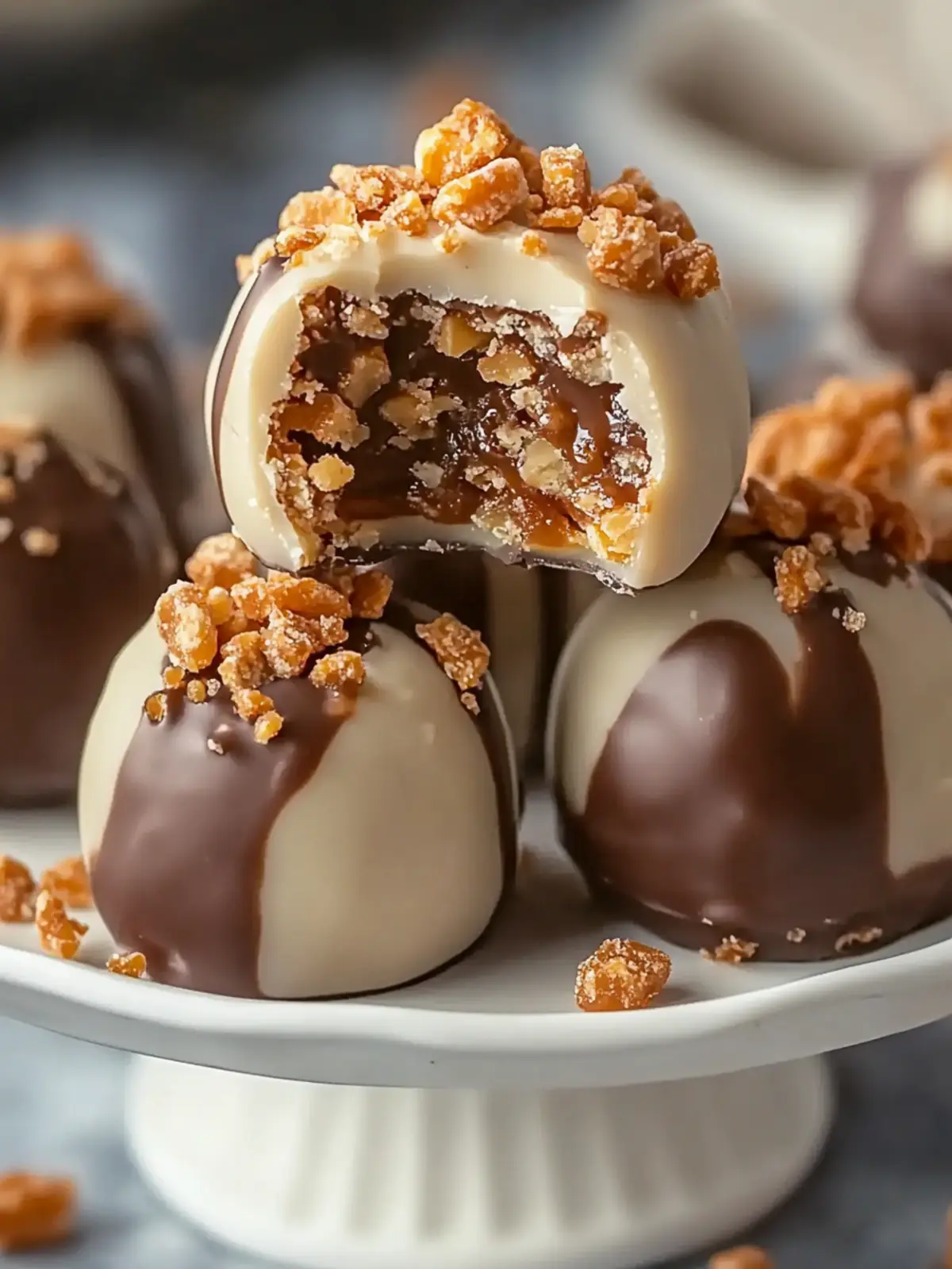 No Bake Caramel Crunch Butterfinger Truffles for Sweet Cravings 2 No Bake Caramel Crunch Butterfinger Truffles