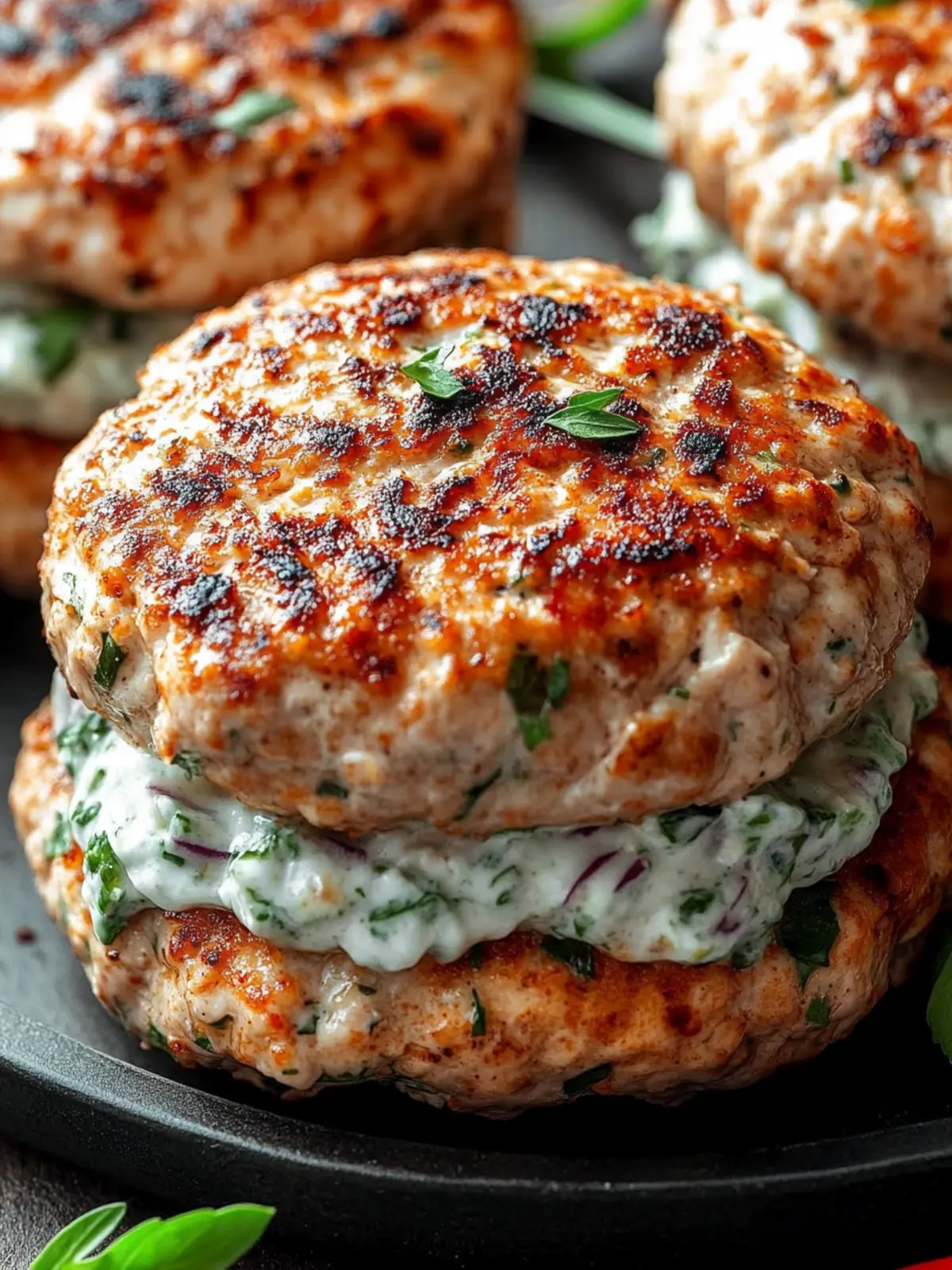 Juicy Greek Chicken Burgers with Tzatziki Bliss You ll Love 3 Juicy Greek Chicken Burgers with Tzatziki Bliss
