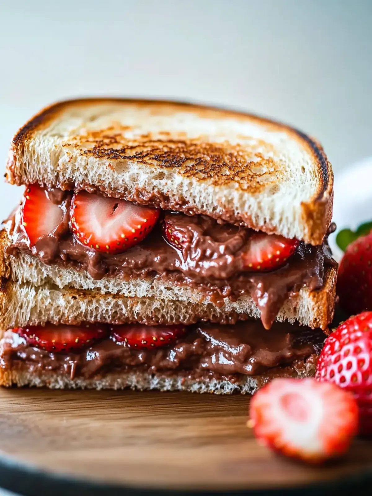 Strawberry Nutella Sandwich: A Quick and Irresistible Treat 4 Strawberry Nutella Sandwich