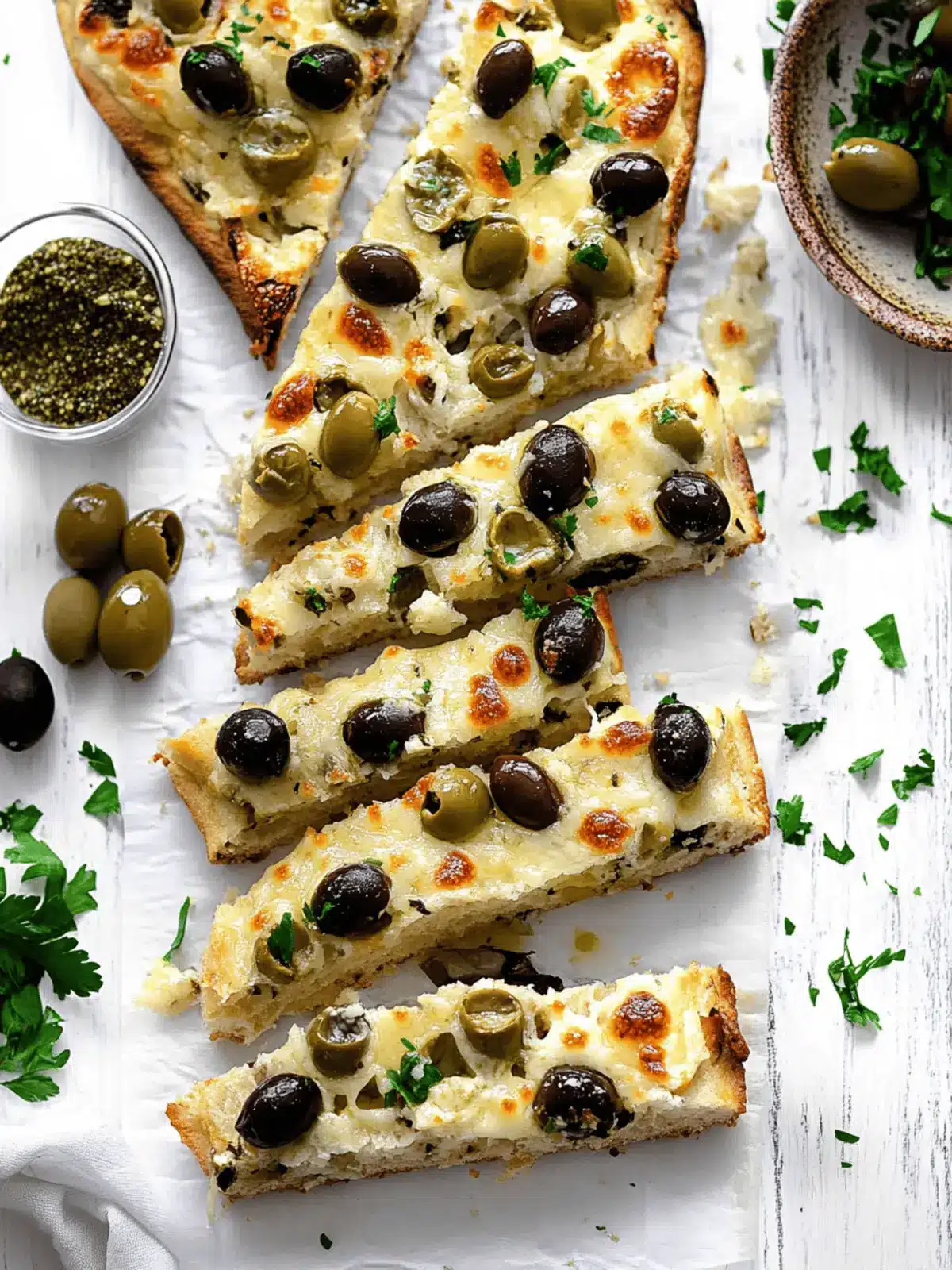 Irresistible Olive Cheese Bread for Your Perfect Snack Night 4 Olive Cheese Bread
