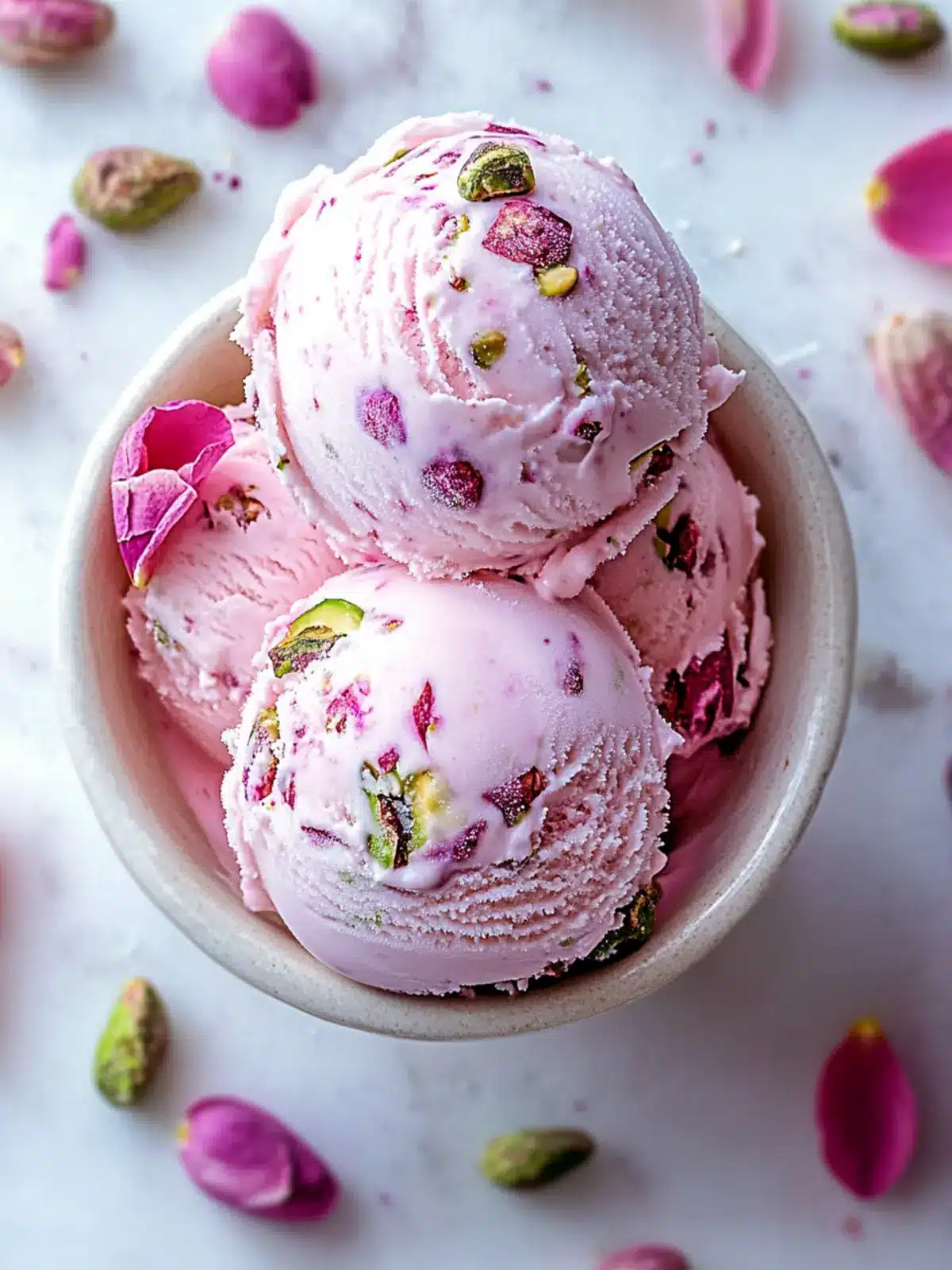 Rose Pistachio Ice Cream Recipe: A Dreamy Treat to Make at Home 2 Rose Pistachio Ice Cream