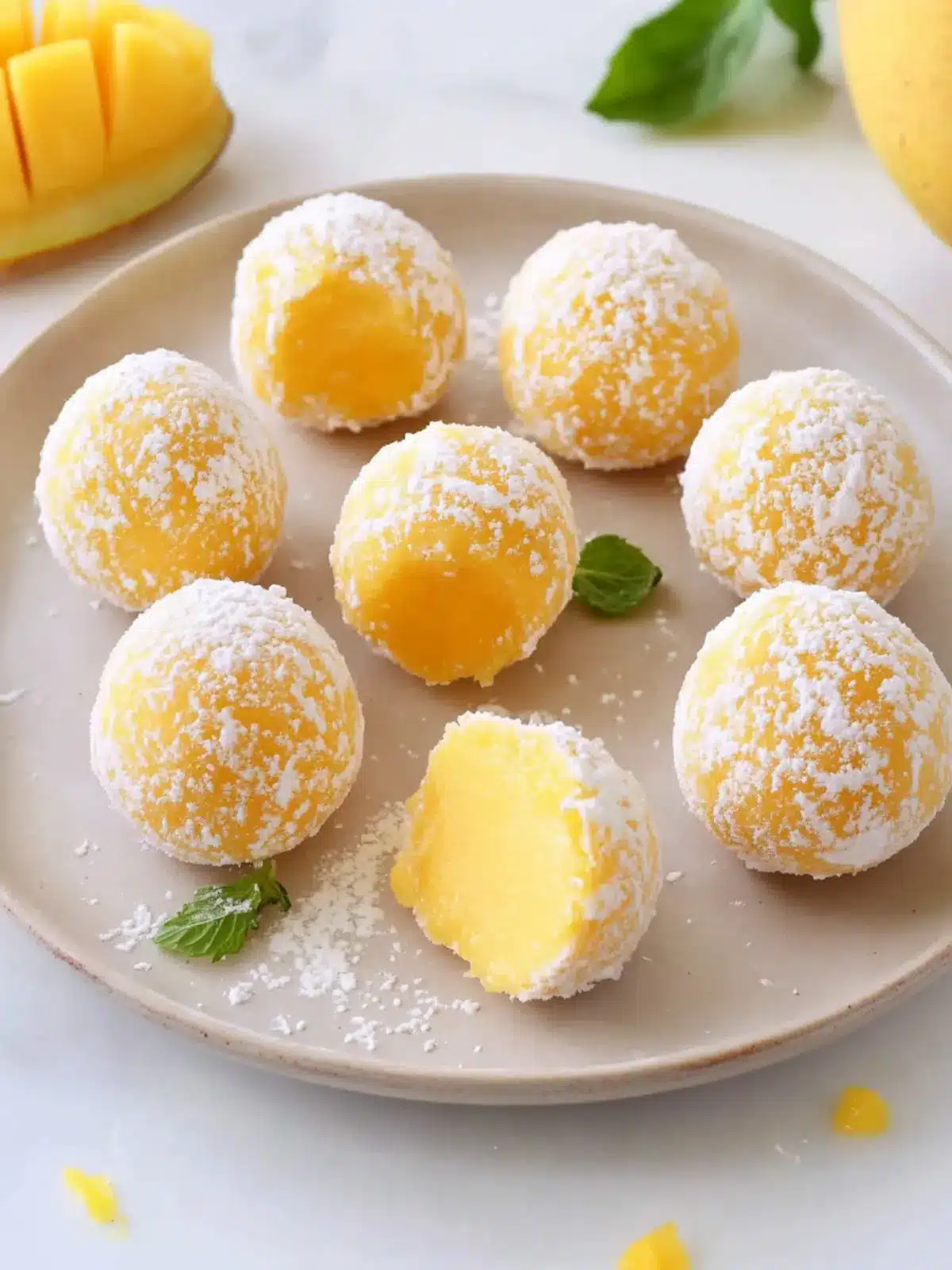 Delicious No Bake Mango Truffles to Wow Your Taste Buds 4 No Bake Mango Truffles