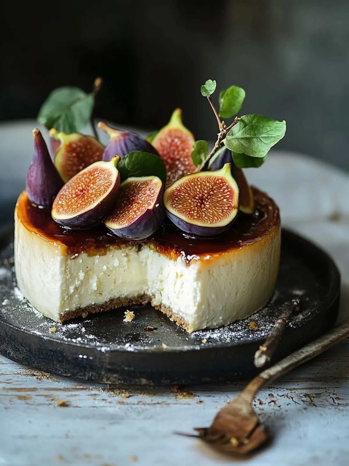 Delightful Fig and Orange Goat s Cheese Cake Recipe 3 Fig and orange goat s cheese cake