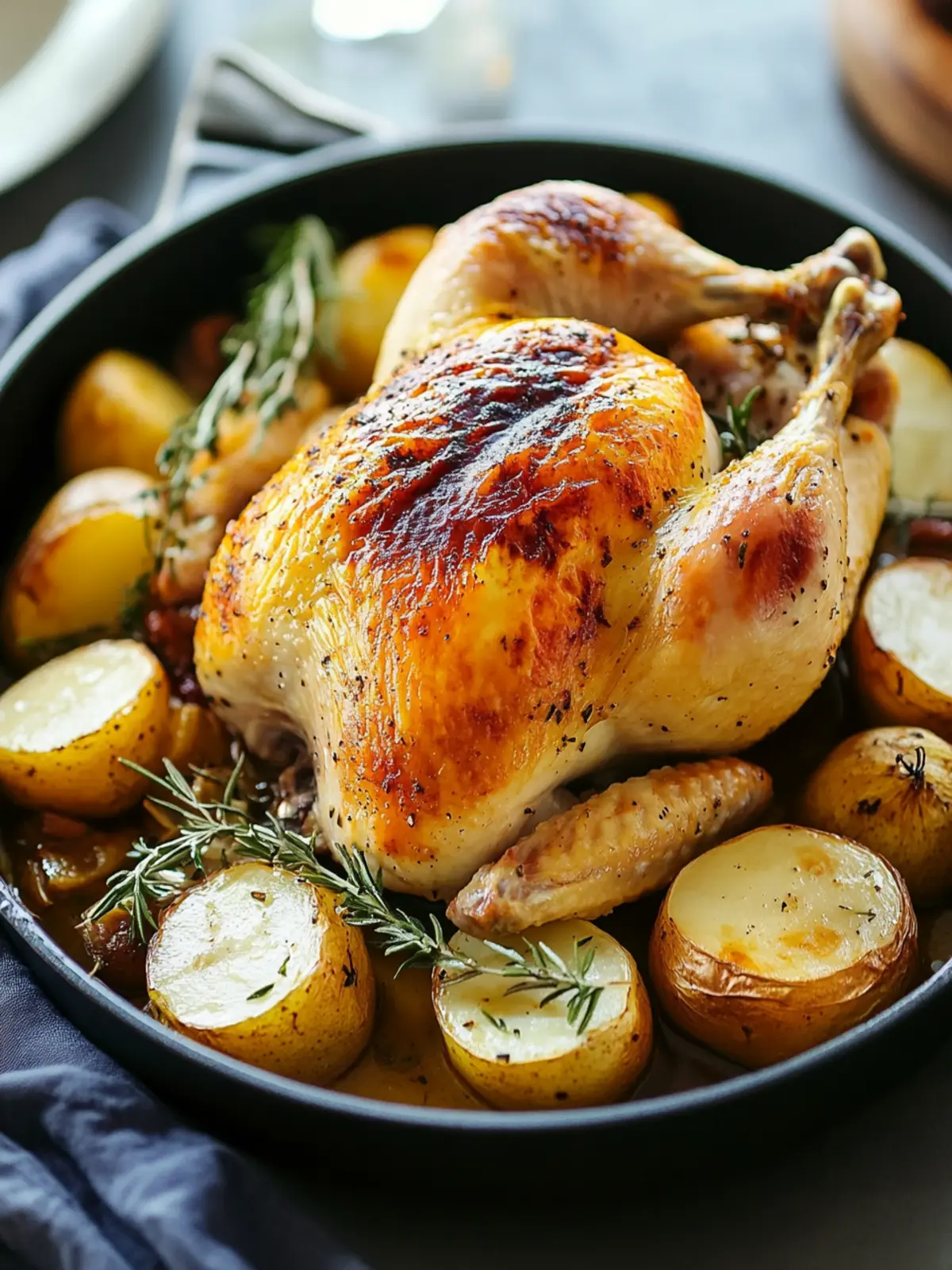 Savory Easy Roast Chicken with Caramelized Veggies Delight 2 Easy Roast Chicken