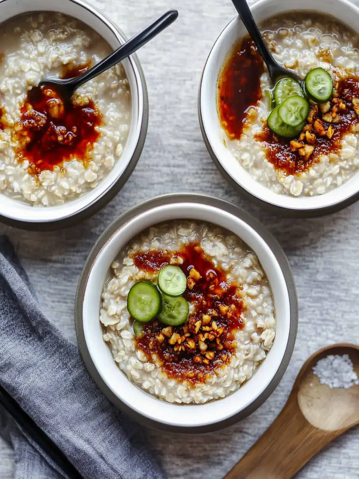 Slow Cooker Oatmeal (Chinese Style) with Tasty Toppings 3 Slow Cooker Oatmeal (Chinese Style)