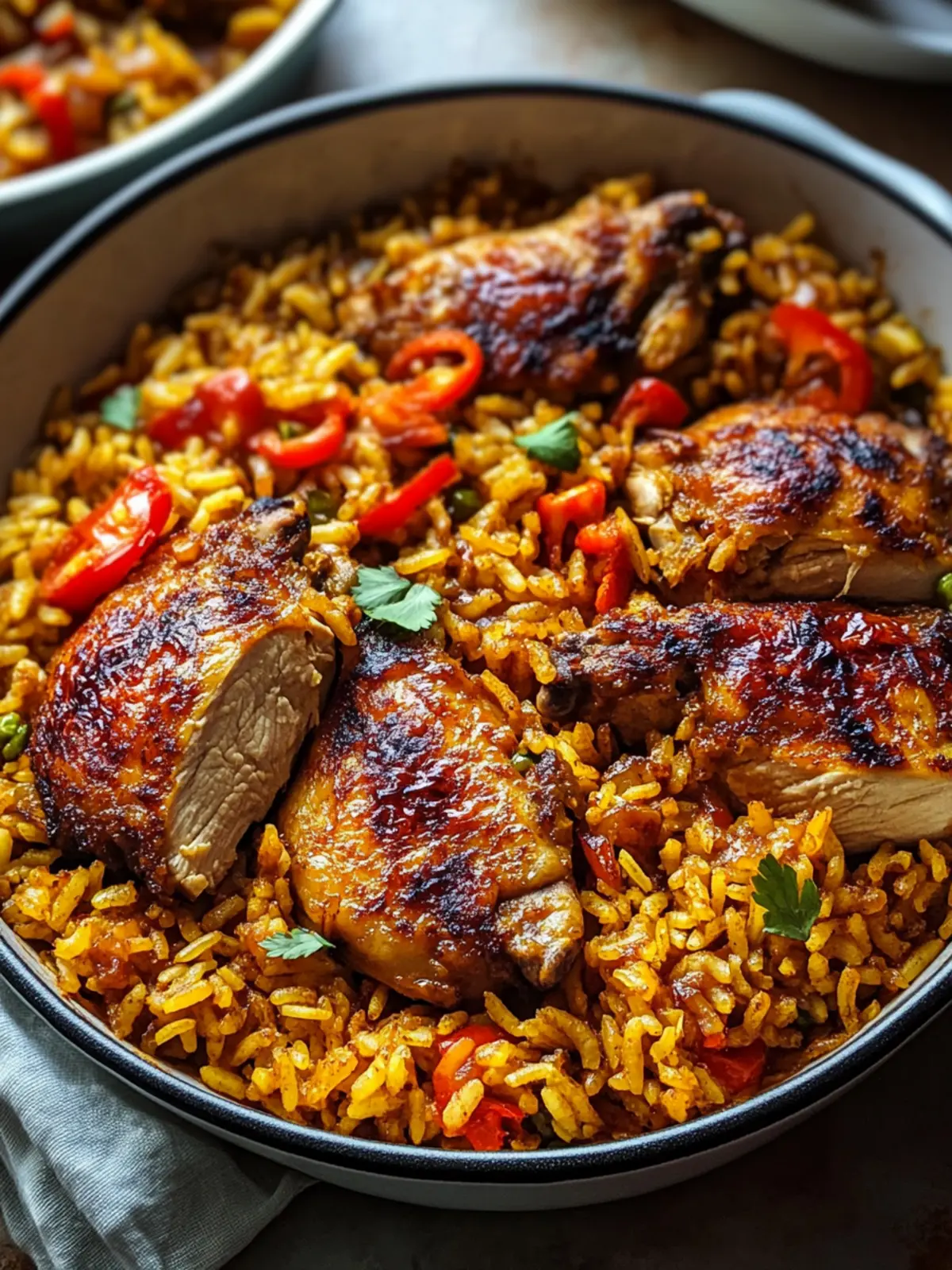 Caribbean Chicken and Rice: Your New Flavorful One-Pot Delight 4 Caribbean Chicken and Rice
