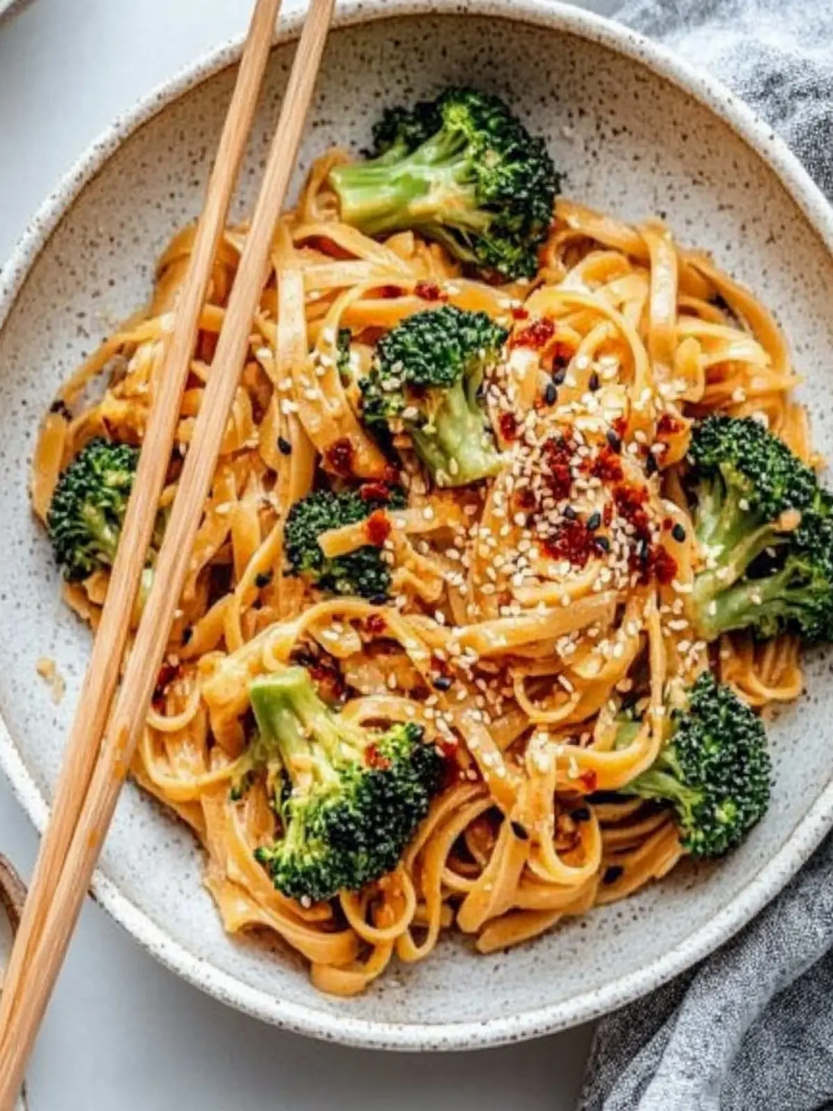 Crispy Broccoli Sweet and Spicy Sesame Tahini Noodles Delight 4 Crispy Broccoli Sweet and Spicy Sesame Tahini Noodles