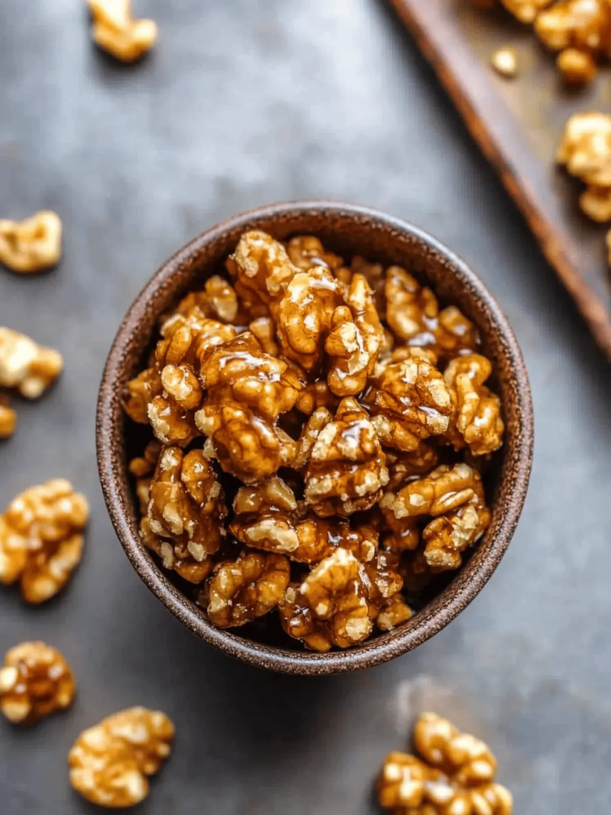 Irresistibly Crunchy Easy Candied Walnuts in Just 10 Minutes 2 Easy Candied Walnuts