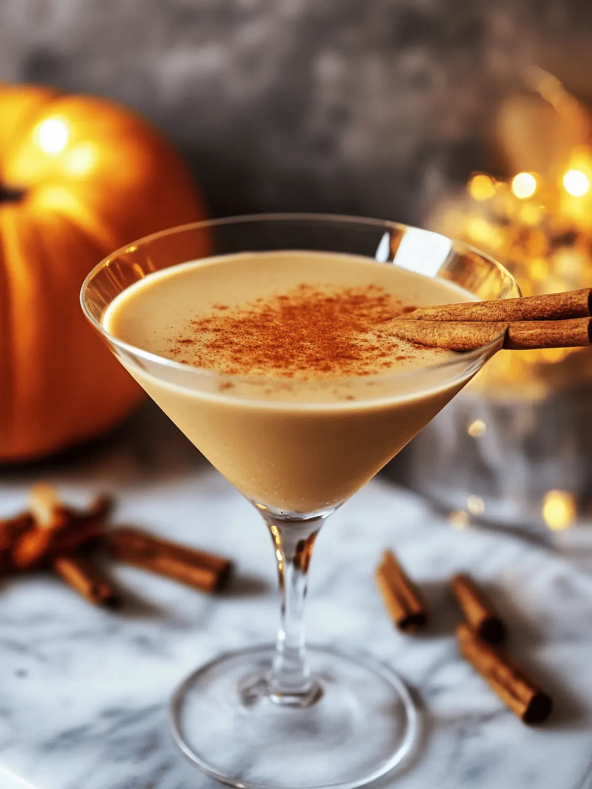 Delicious Pumpkin Spice Martini to Warm Up Your Fall Nights 4 Pumpkin Spice Martini