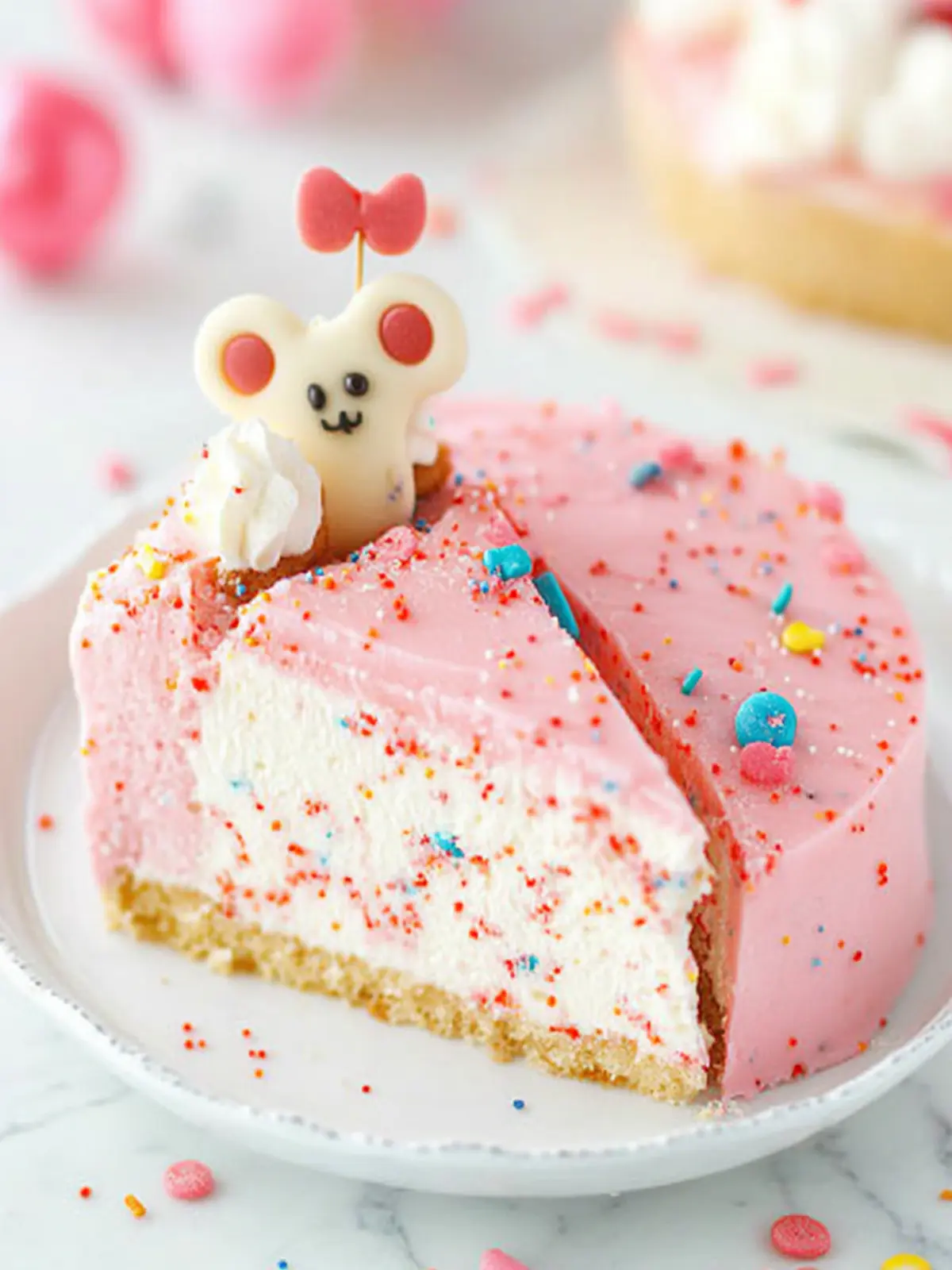Frosted Animal Cookie Cheesecake That Will Blow Your Mind! 2 Frosted Animal Cookie Cheesecake