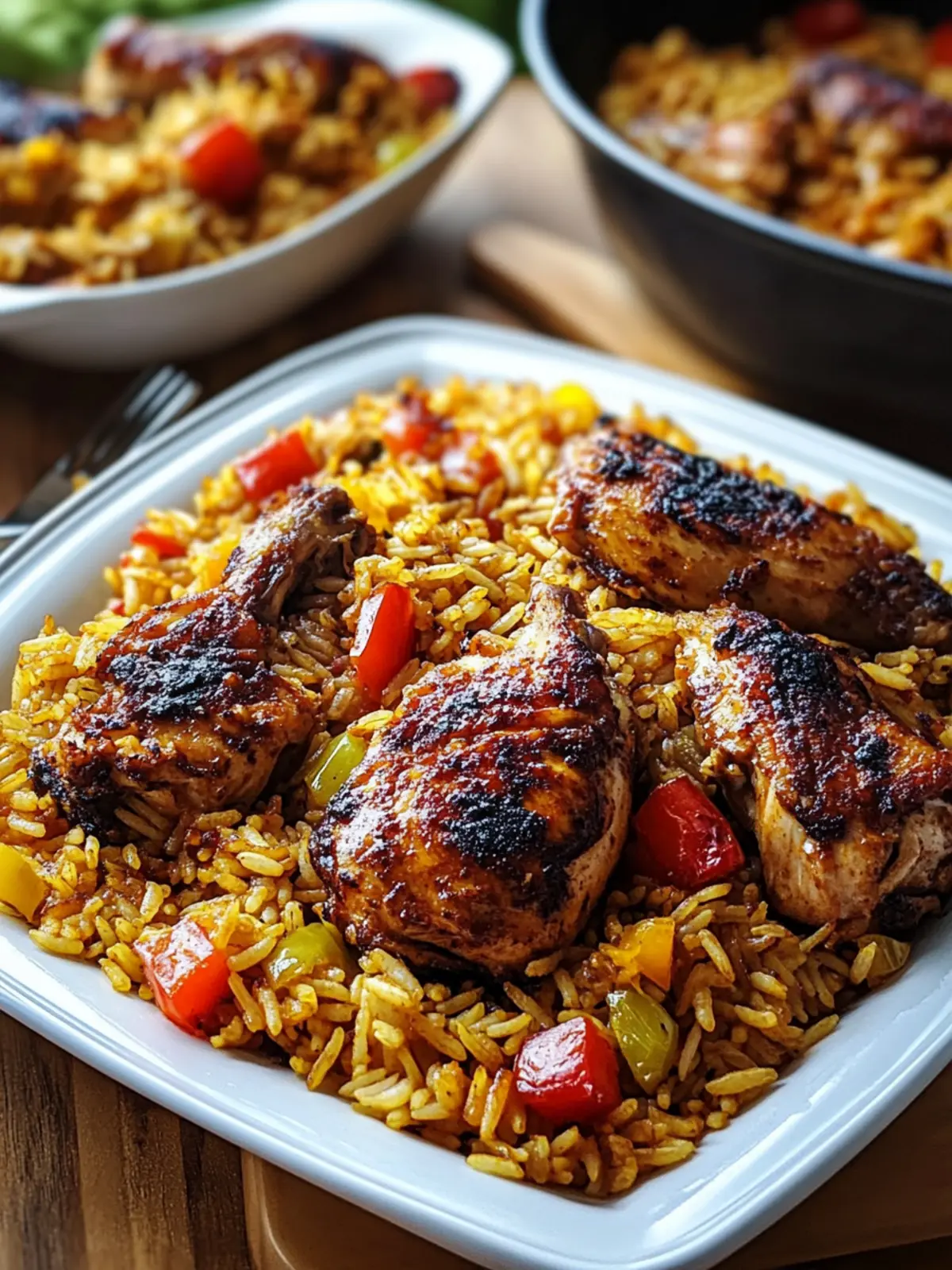 Caribbean Chicken and Rice: Your New Flavorful One-Pot Delight 3 Caribbean Chicken and Rice