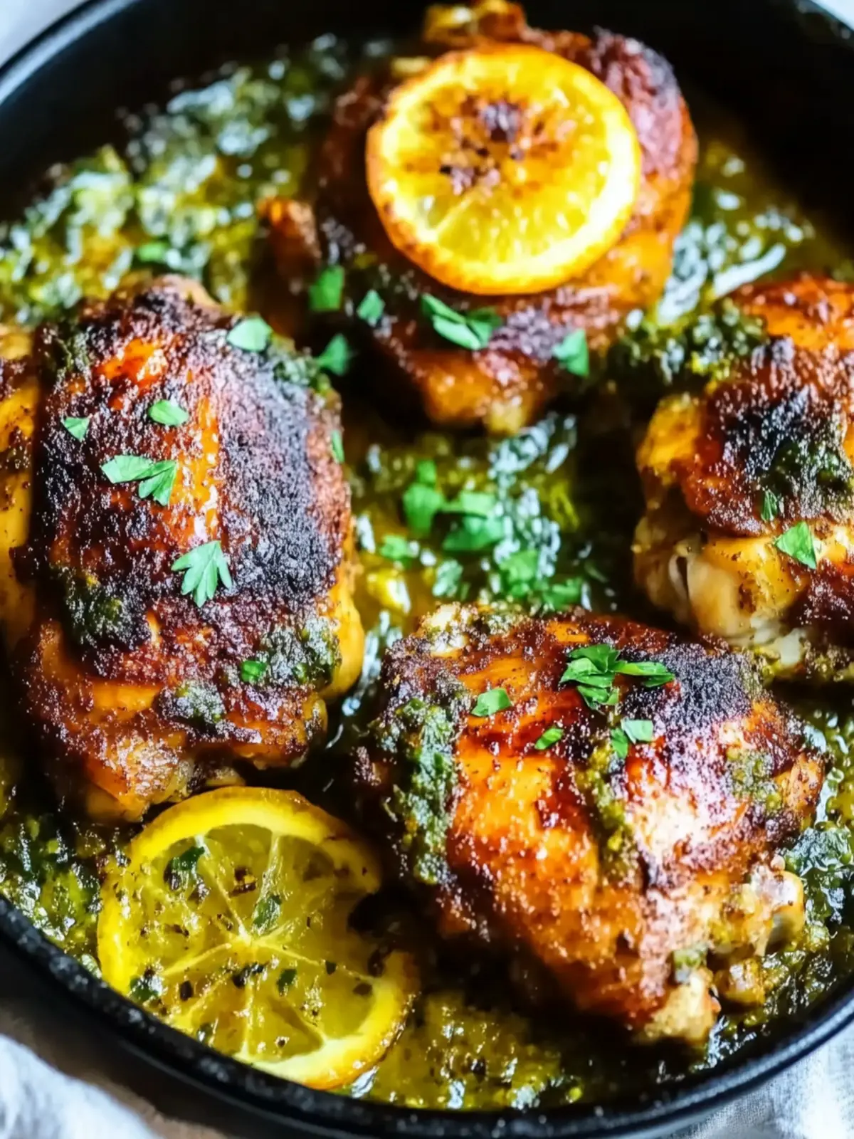 Succulent Moroccan-Spiced Chicken Thighs in Under an Hour 4 Moroccan-Spiced Chicken Thighs