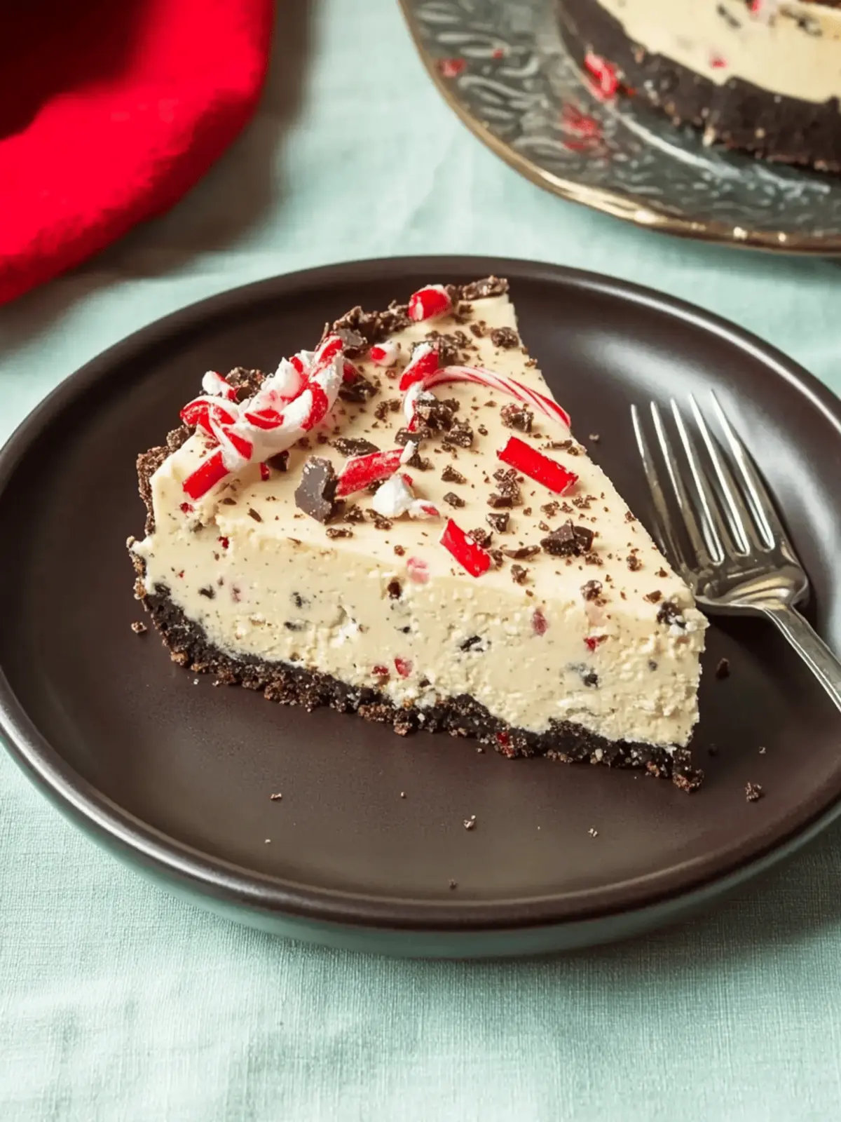 Deliciously Easy Peppermint Bark Cheesecake to Impress Friends 4 Easy Peppermint Bark Cheesecake