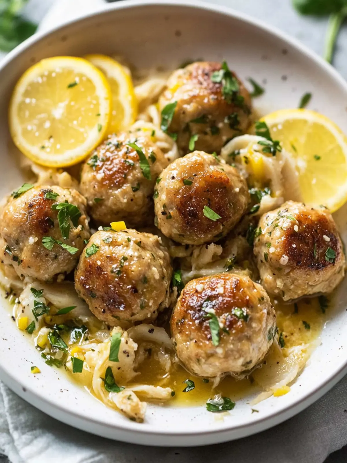 Delicious Chicken Piccata Meatballs for a Flavorful Twist 3 Chicken Piccata Meatballs