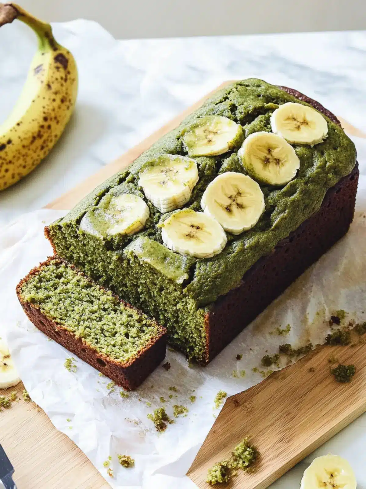 Delicious Matcha Banana Bread for a Cozy Baking Day 4 Matcha Banana Bread