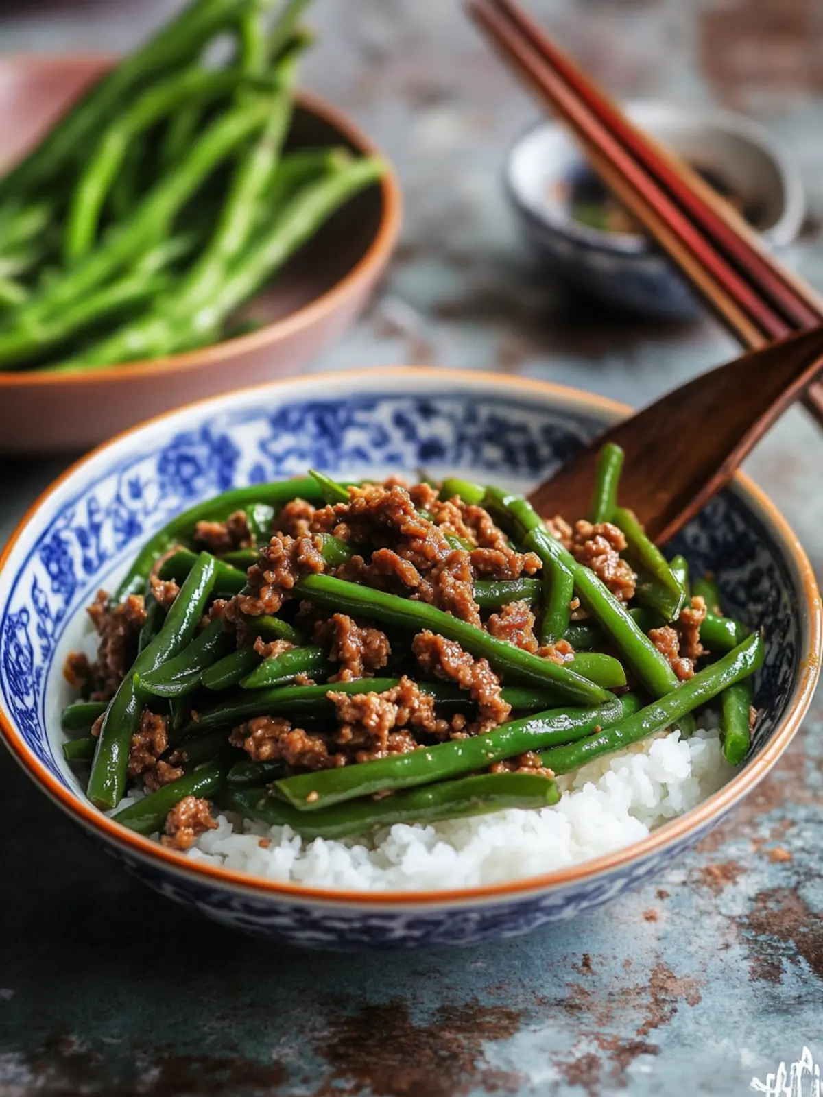 Savory Chinese Green Beans With Pork Mince in 20 Minutes 3 Chinese Green Beans With Pork Mince