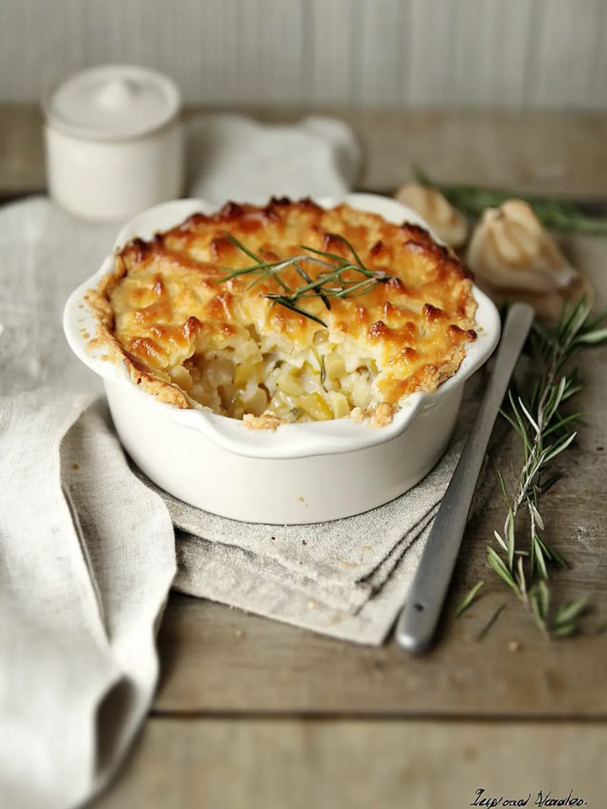 Savor the Comfort of Homemade Fish and Leek Pie Delight 4 FISH AND LEEK PIE