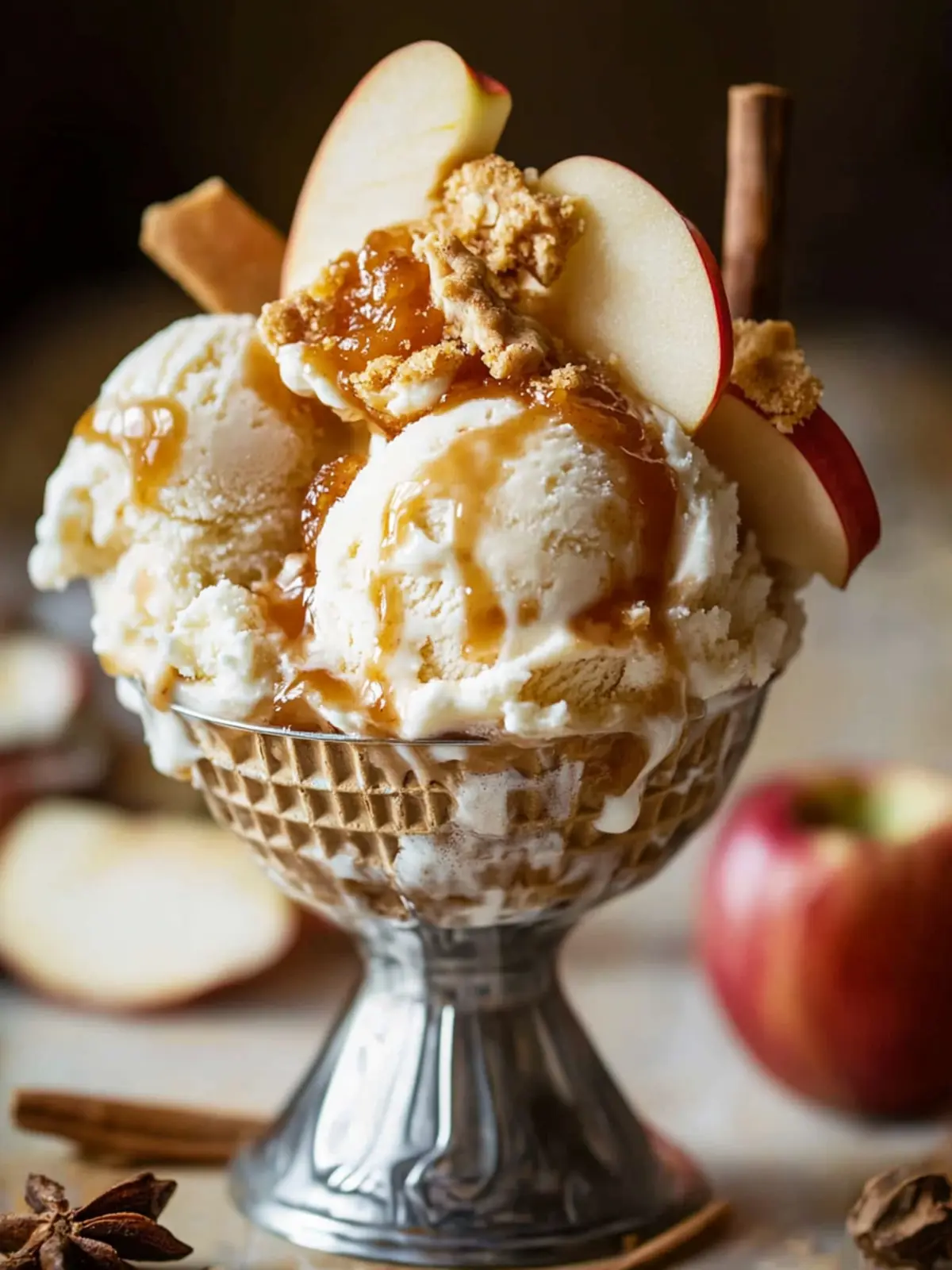 Delicious Apple Pie Ice Cream for Cozy Dessert Bliss 2 Apple Pie Ice Cream