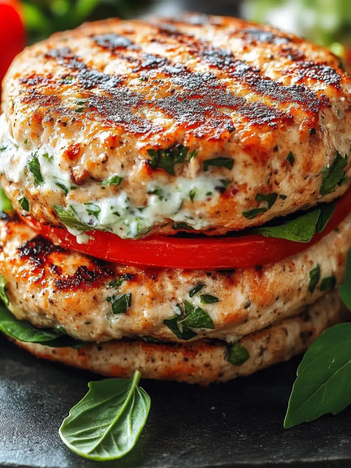 Juicy Greek Chicken Burgers with Tzatziki Bliss You ll Love 2 Juicy Greek Chicken Burgers with Tzatziki Bliss