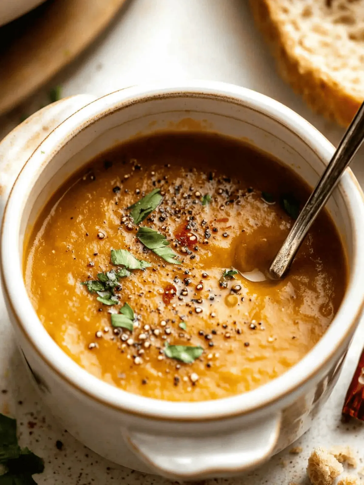 Cozy Butternut Squash Lentil Soup for a Heartwarming Meal 3 Butternut Squash Lentil Soup