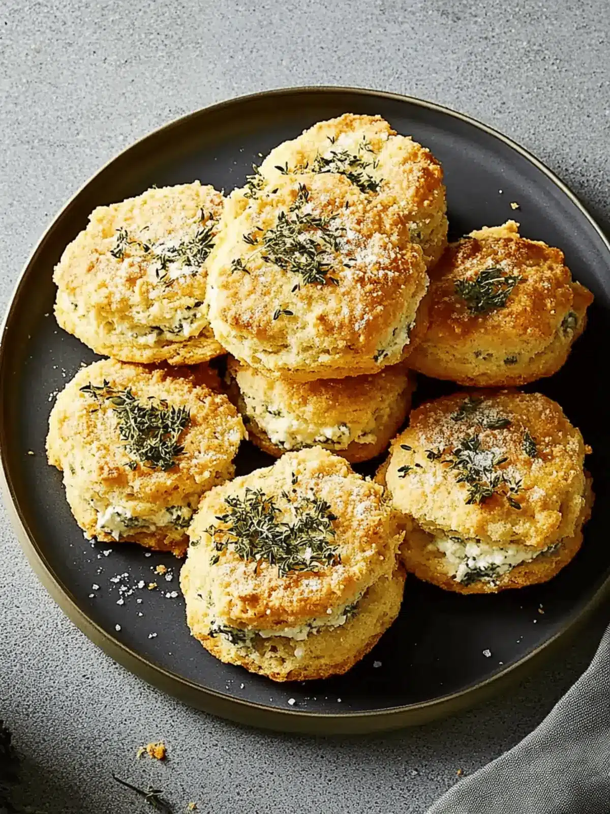 Herby Ricotta Biscuits: Fluffy Delights You'll Crave 3 Herby Ricotta Biscuits