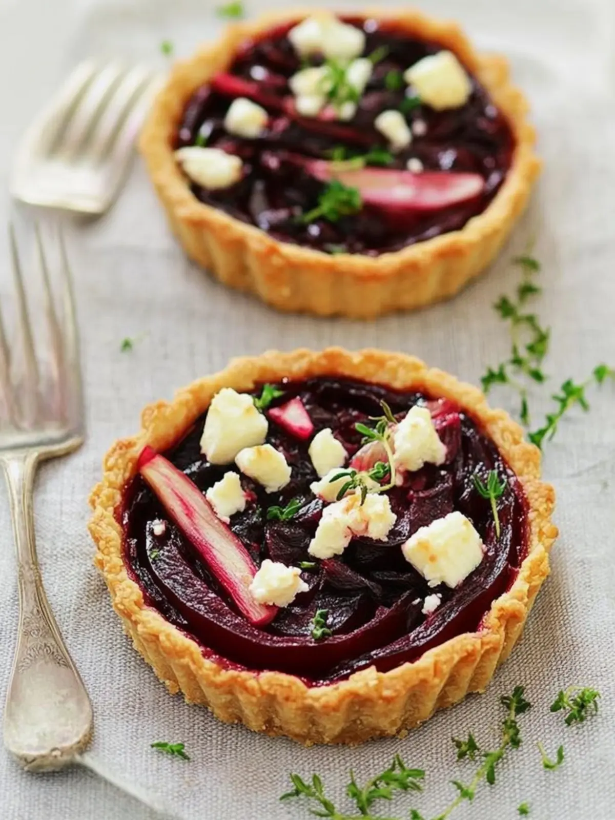Savory Caramelized Onion, Beetroot & Feta Tart for Easy Entertaining 2 Caramelized Onion, Beetroot & Feta Tart
