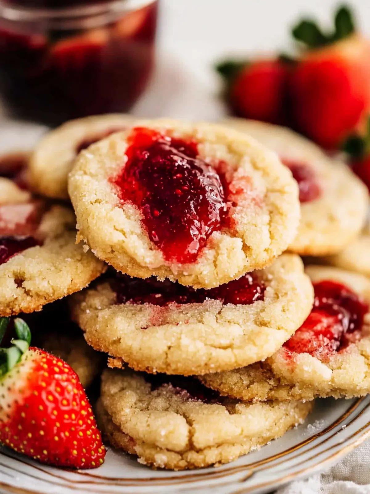Decadent Strawberry Jam Sugar Cookies You'll Crave 2 Strawberry Jam Sugar Cookies