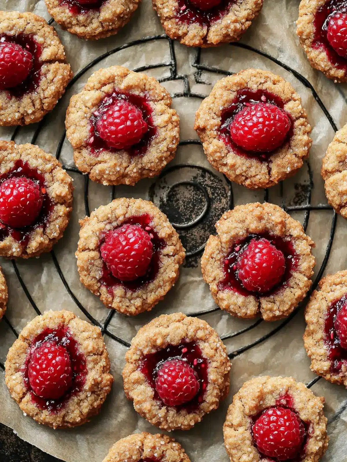 Paleo Raspberry Chia Thumbprint Cookies You'll Crave Daily 3 Paleo Raspberry Chia Thumbprint Cookies
