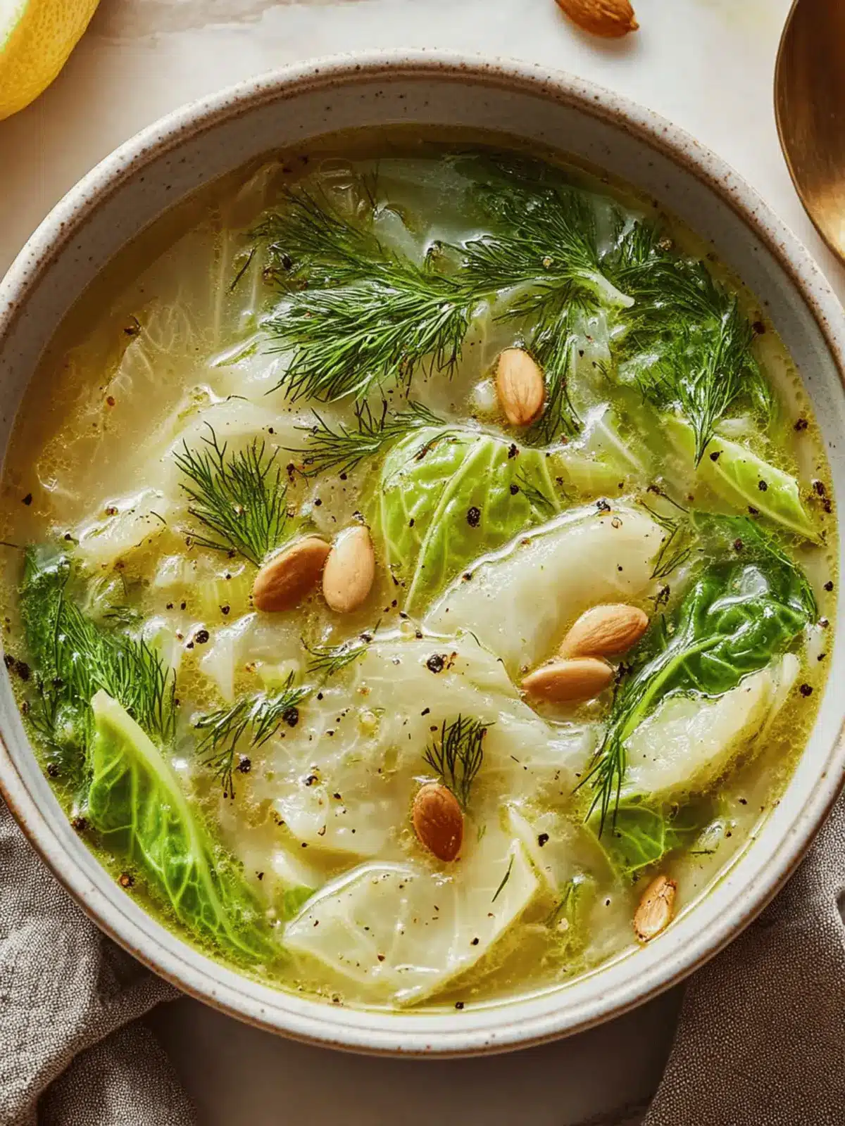 Revitalize Dinner with Zesty Lemon Dill Cabbage Soup 3 Lemon Dill Cabbage Soup
