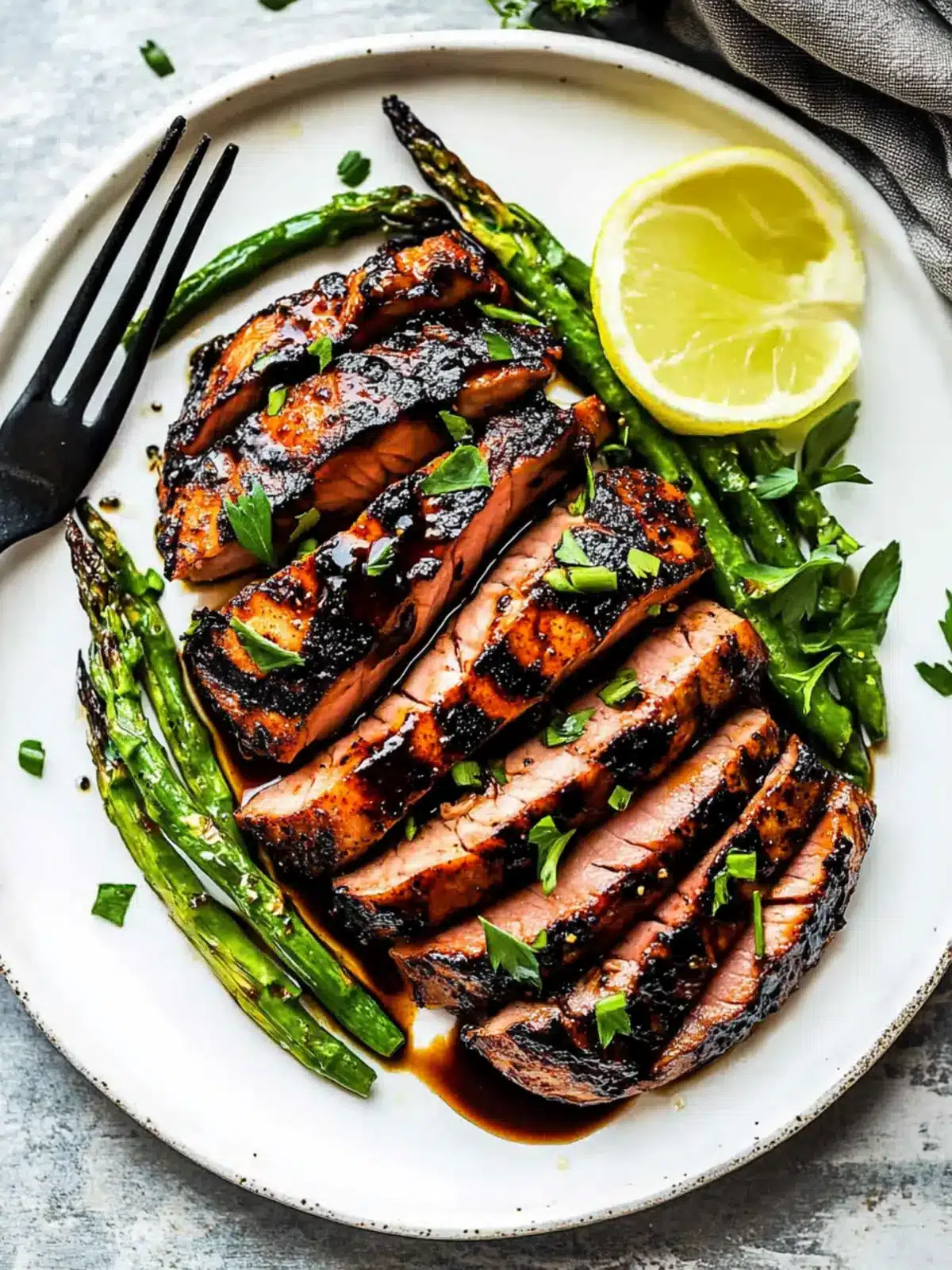 Savor Blackened Balsamic Tuna Steaks in Just 14 Minutes 4 Blackened Balsamic Tuna Steaks