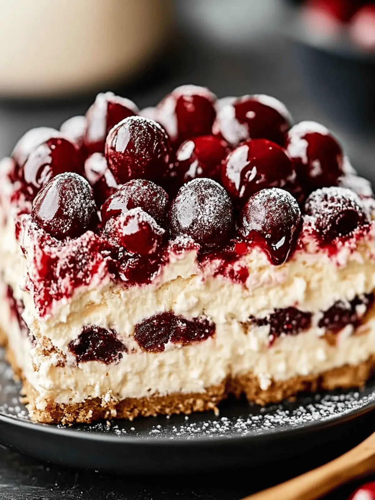 Indulge in Cherry Amaretto Tiramisu for a Delightful Twist 2 Cherry Amaretto Tiramisu