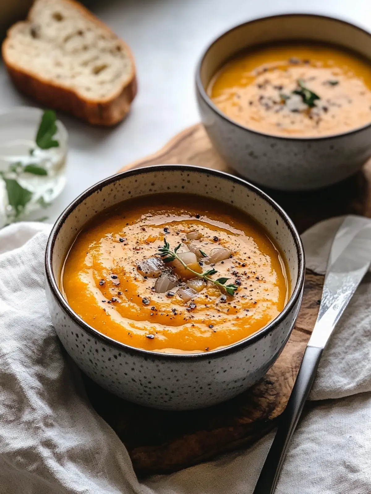 Creamy Caramelized Onion Butternut Squash Soup Magic 3 Caramelized Onion Butternut Squash Soup
