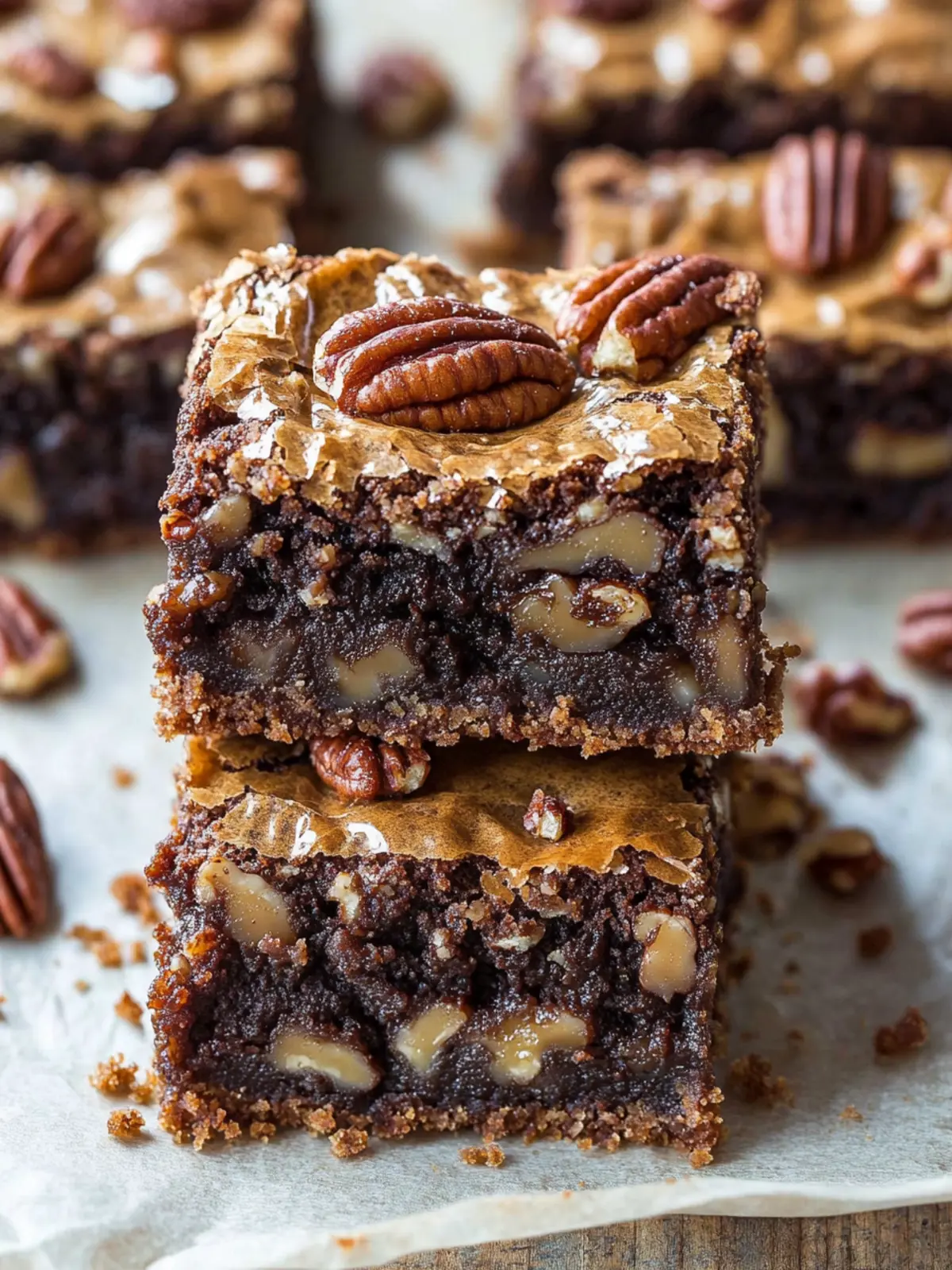 Decadent Pecan Pie Brownies Recipe You Can t Resist 2 Pecan Pie Brownies Recipe