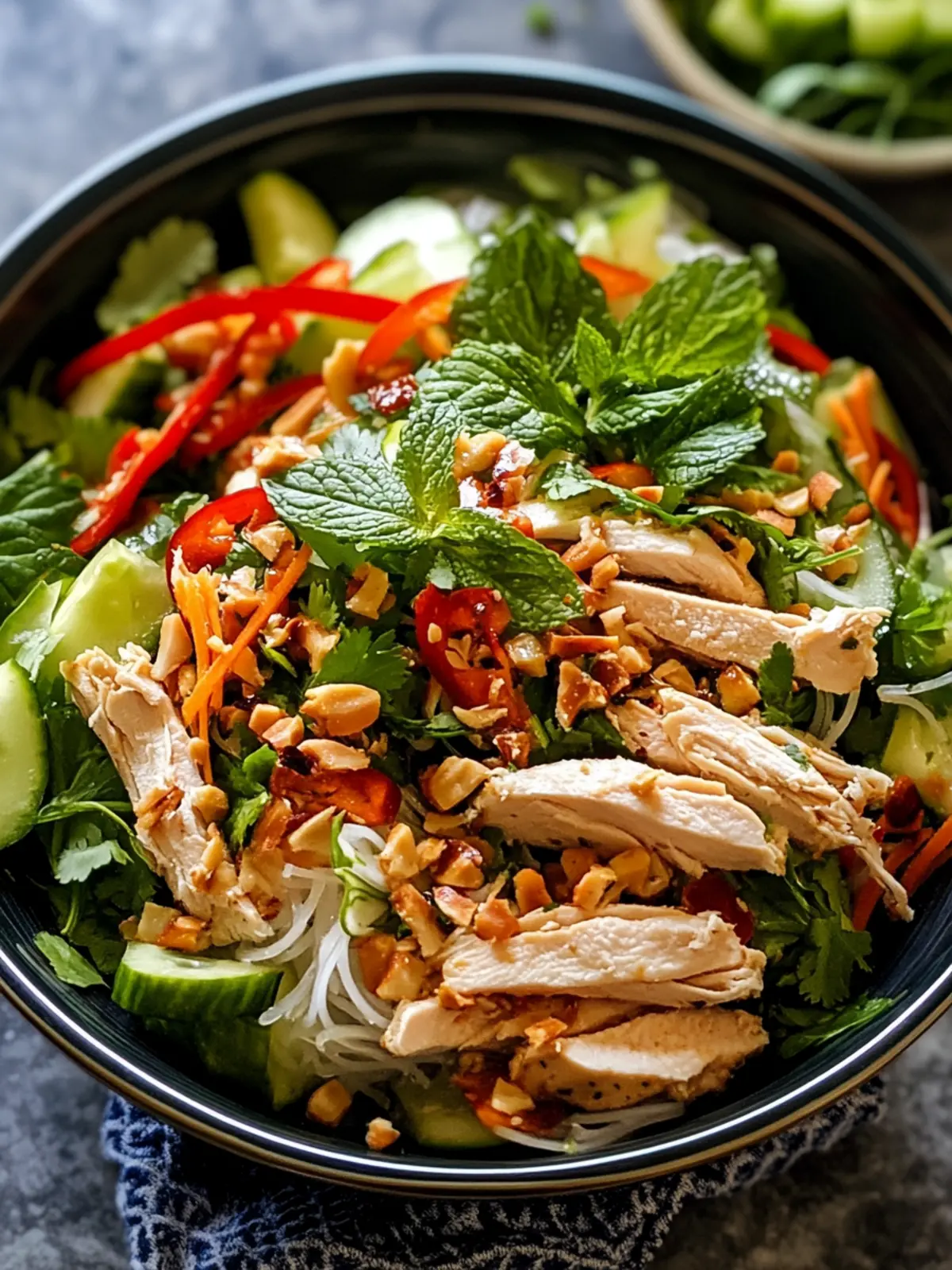 Fresh and Zesty Vietnamese Chicken Salad for a Healthy Crunch 2 Vietnamese Chicken Salad