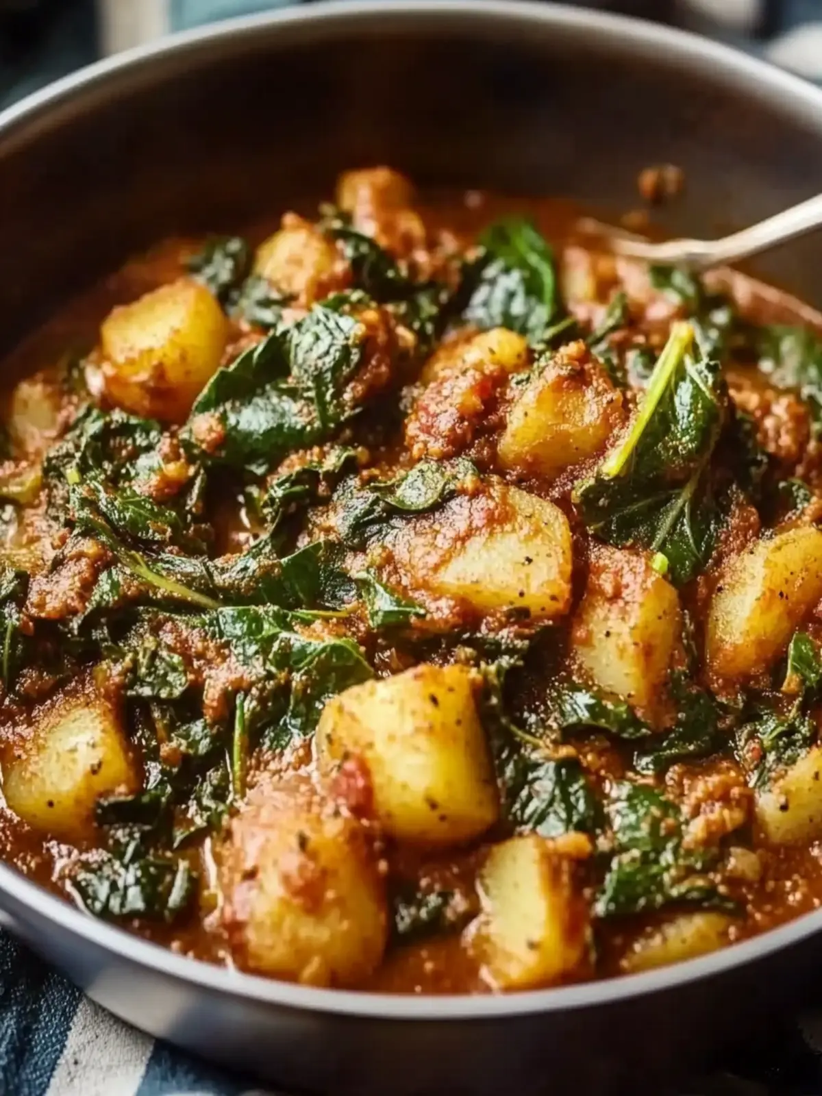 Easy Saag Aloo: Wholesome Flavor in Just 35 Minutes 2 Easy Saag Aloo