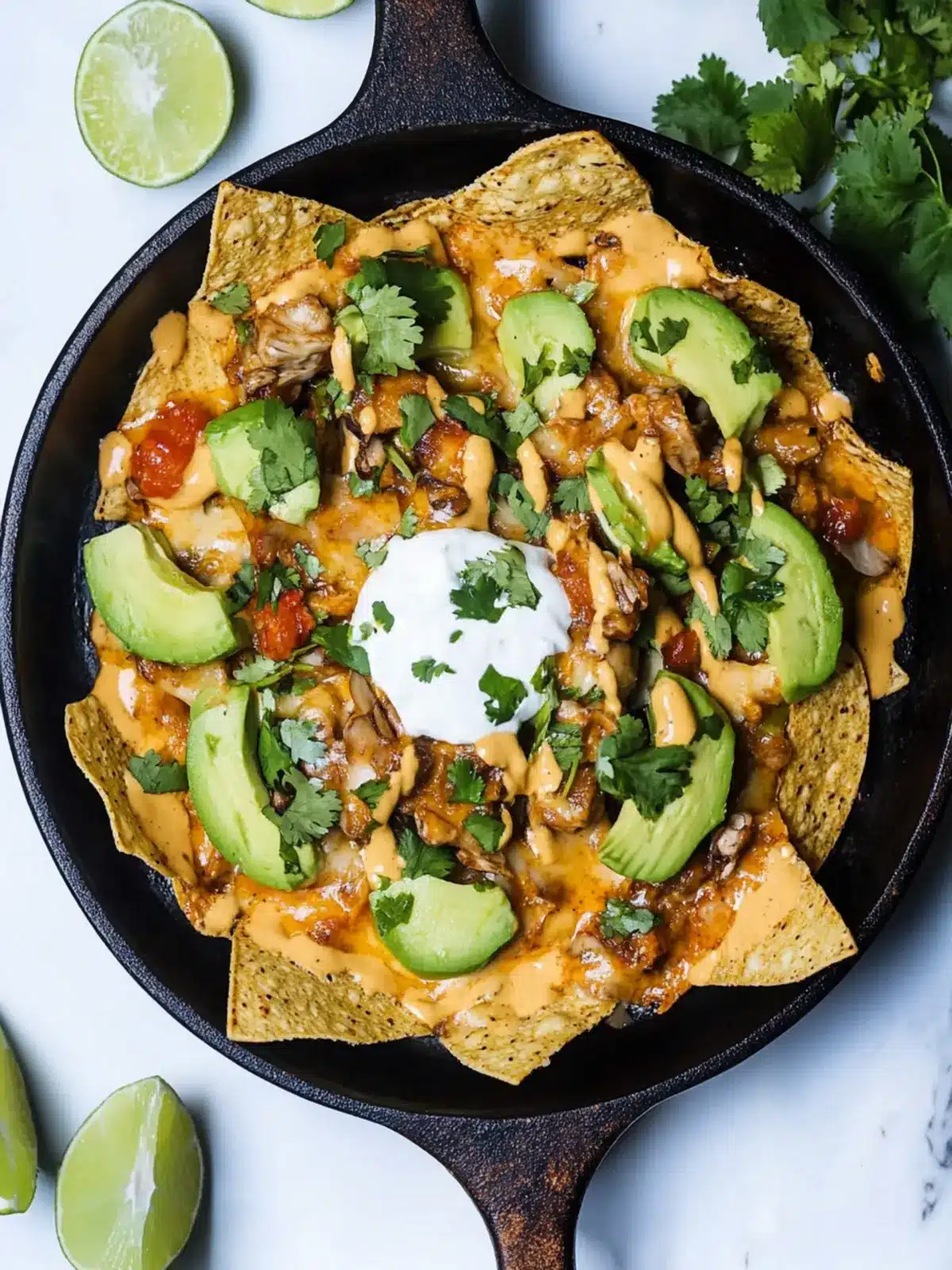 Vegan Oyster Mushroom Nachos That Wow Every Taste Bud 2 Vegan Oyster Mushroom Nachos