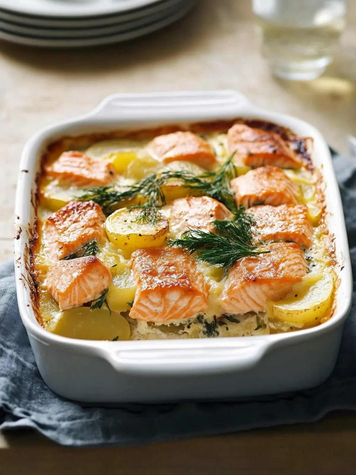 Savory Salmon and Potato Bake for Cozy Family Dinners 4 Salmon and potato bake