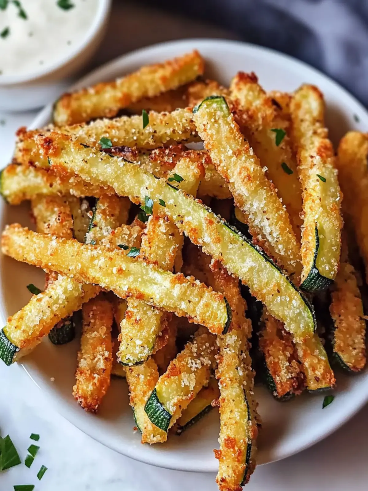 Crispy Air Fryer Zucchini Fries for a Guilt-Free Snack 2 Air Fryer Zucchini Fries