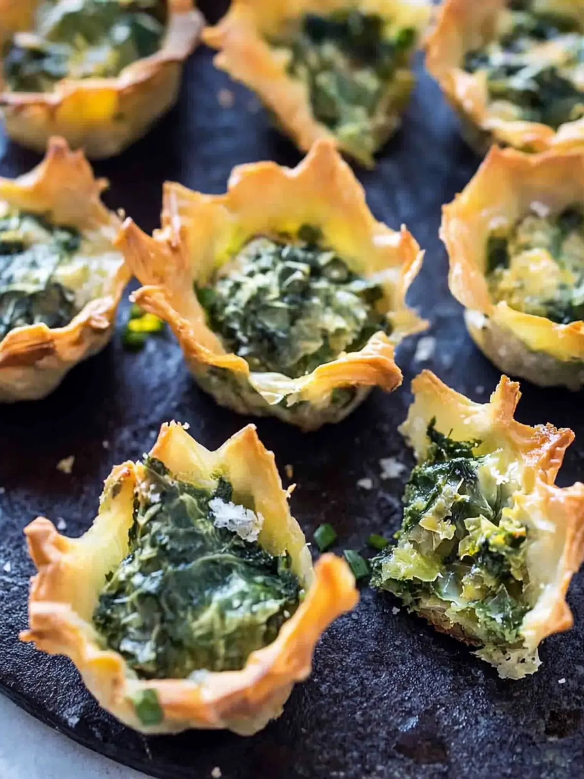 Delicious Easy Spanakopita Bites for Effortless Entertaining 2 Easy Spanakopita Bites