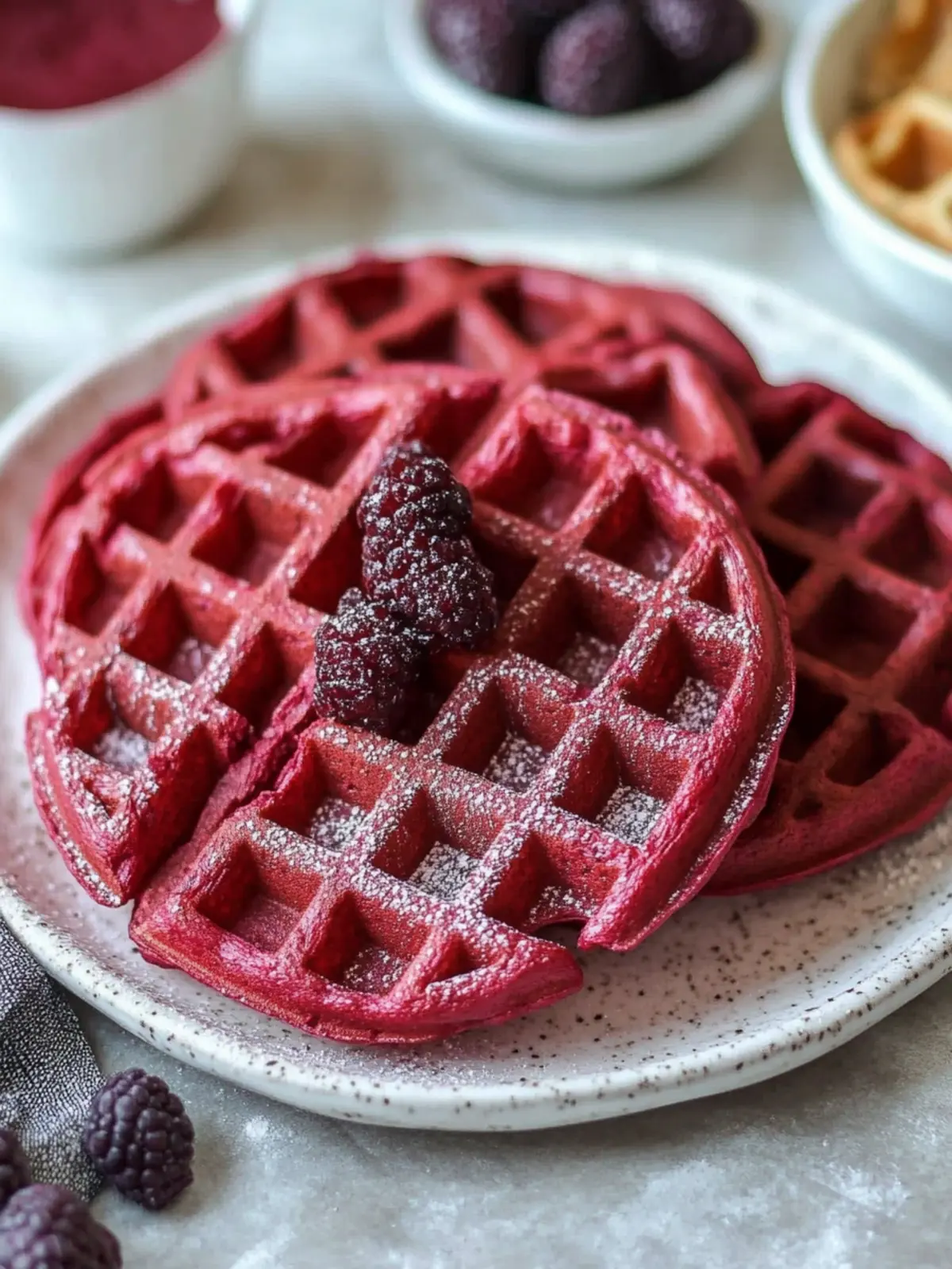 Delicious Egg-Free Beet Waffles for Easy Family Mornings 4 Beet Waffles