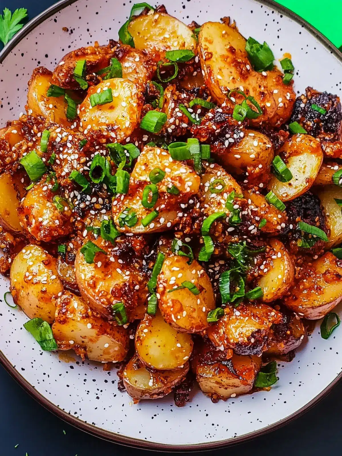 Crispy Gochujang Potato Salad for Ultimate Flavor Adventure 2 Crispy Gochujang Potato Salad