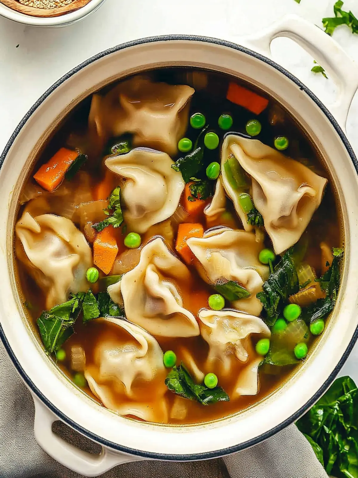 Savor the Comfort: Delicious Potsticker Soup Recipe 4 Potsticker Soup