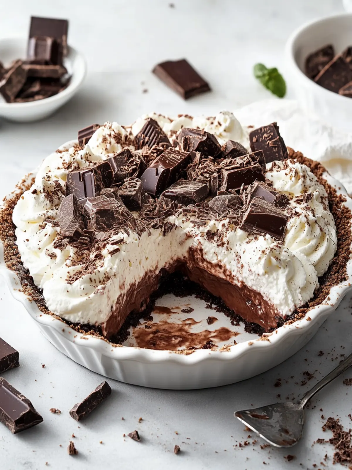 Indulge in Baileys Chocolate Cream Pie for Chocoholics 4 Baileys Chocolate Cream Pie